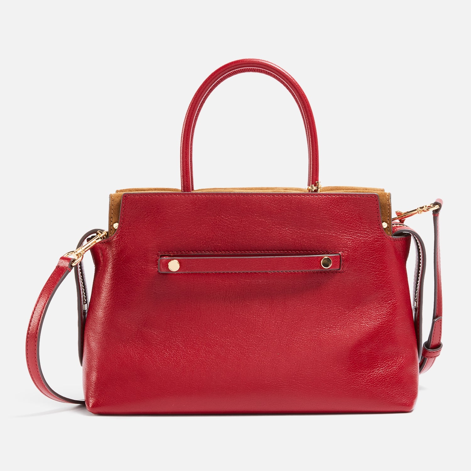 Tory Burch Mercer Textures Leather Satchel