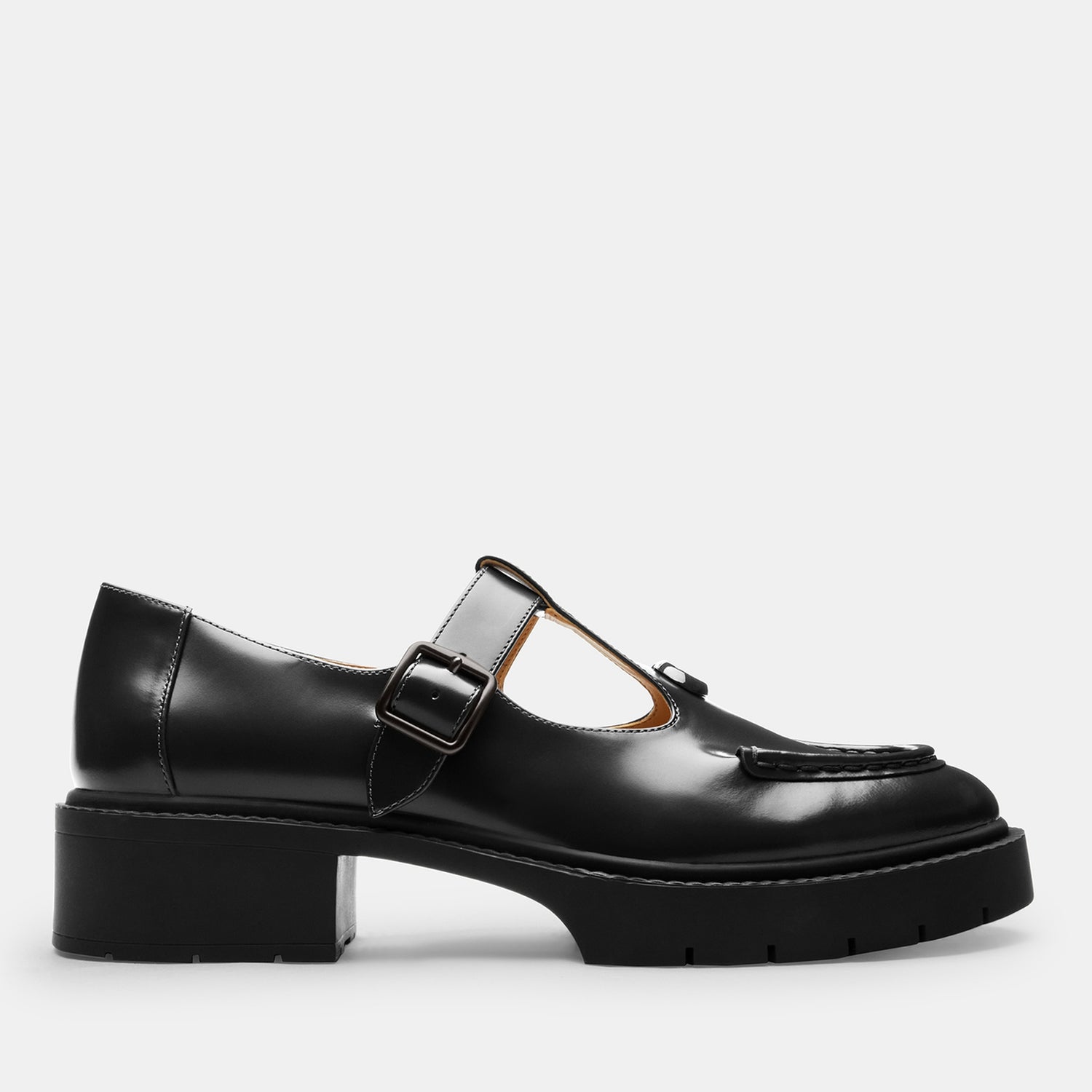 Coach Women's Liv Leather Mary Jane Flats - UK 3.5