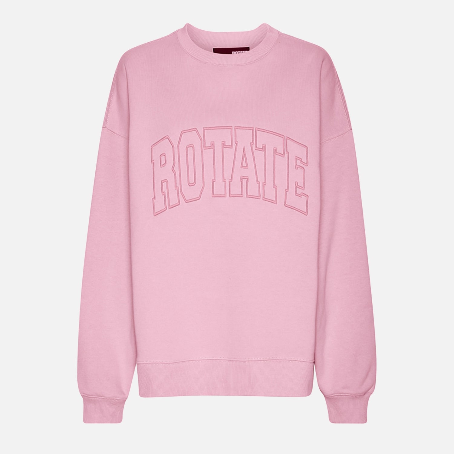 Rotate Sunday Heavy Crewneck Cotton-Jersey Sweatshirt - XS