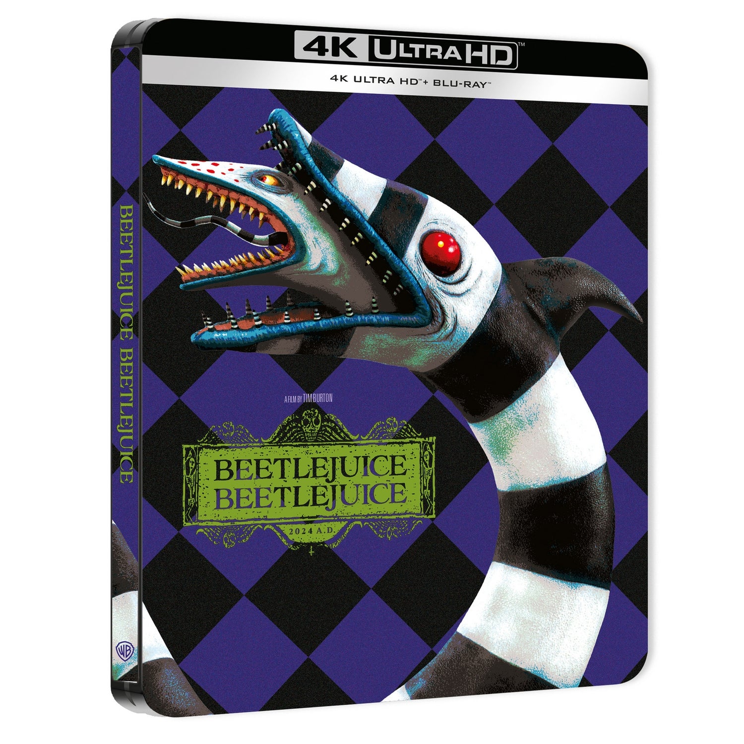Beetlejuice Beetlejuice 4K Ultra HD Steelbook