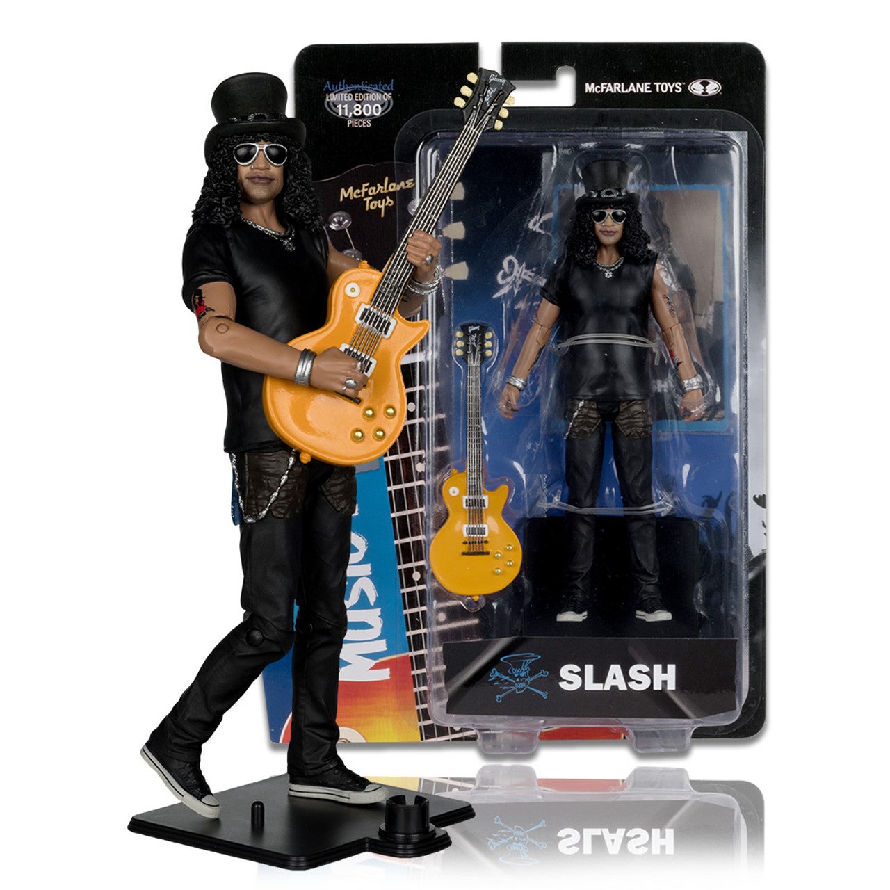 MCFARLANE MUSIC MANIACS 6IN WV3 - ROCK & ROLL - SLASH