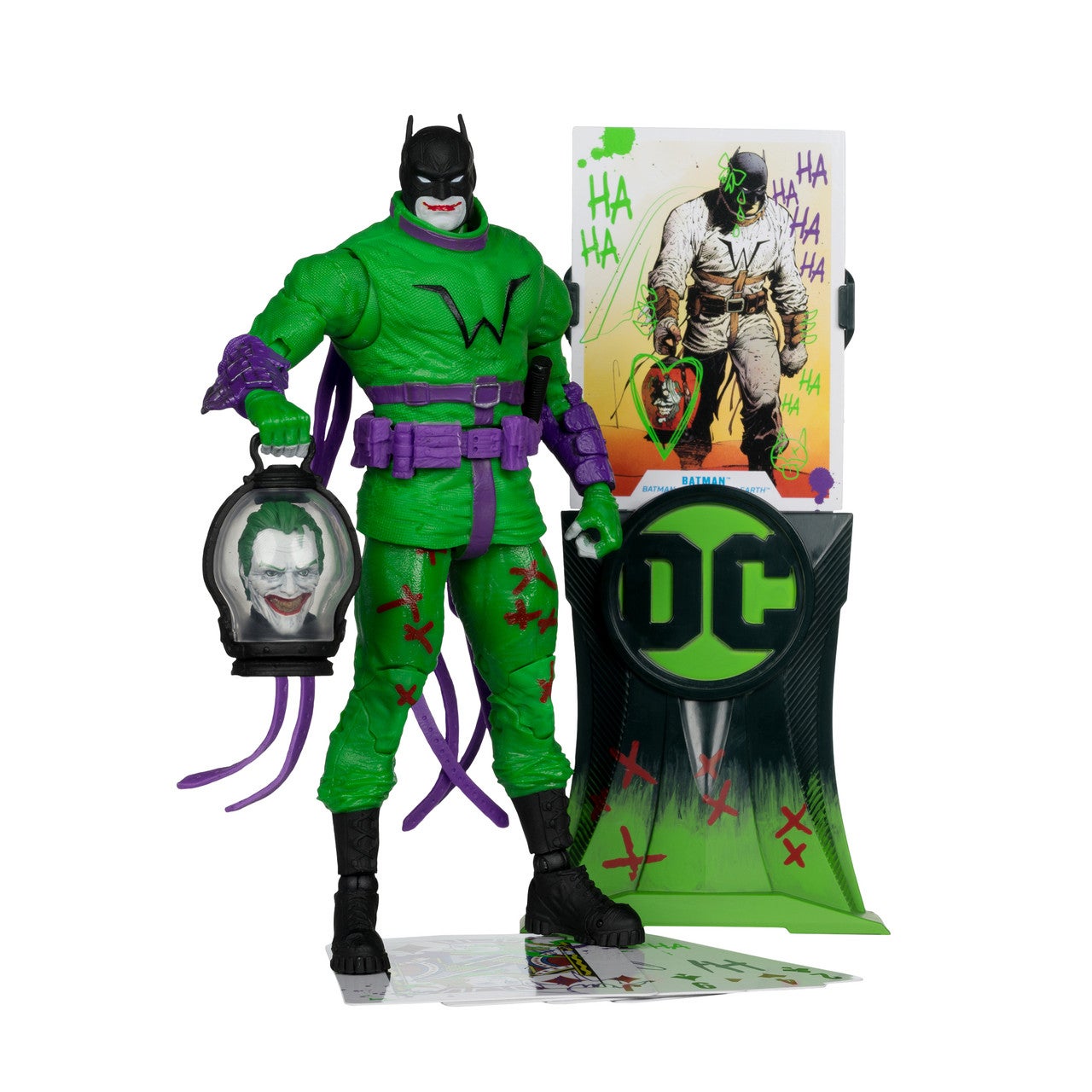DC MULTIVERSE 7IN - BATMAN (LAST KNIGHT ON EARTH) (JOKERIZED)(GOLD LABEL)