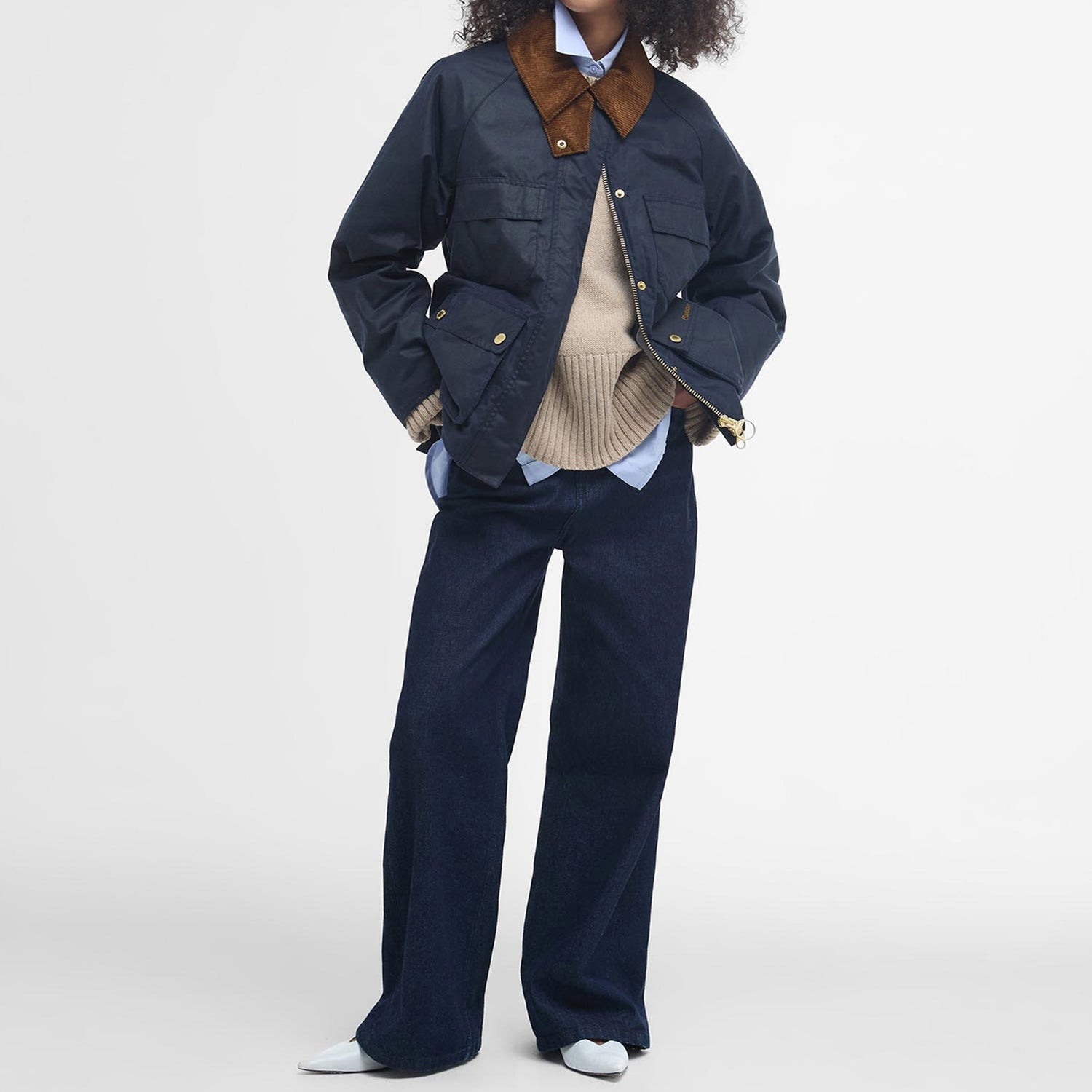 Barbour Ruth Waxed Cotton Jacket - 8