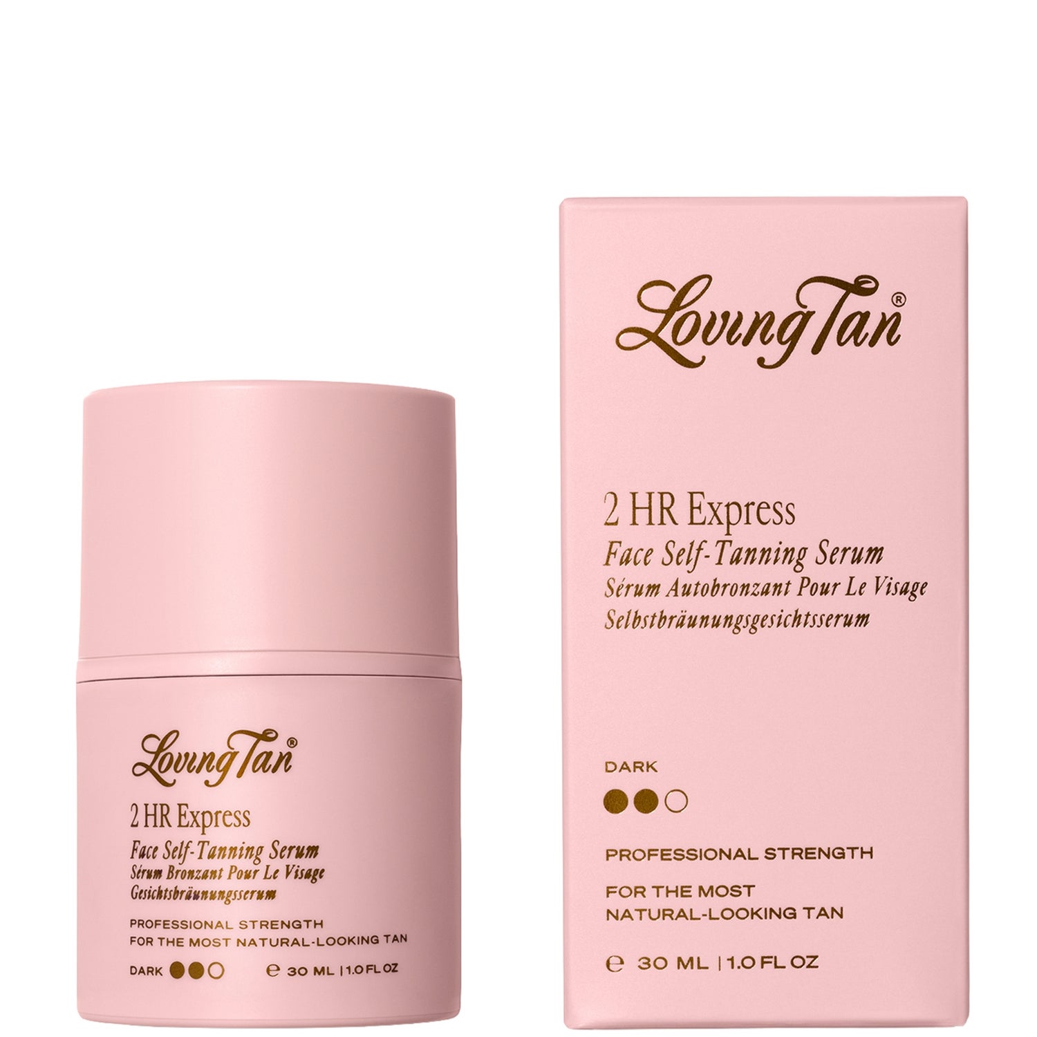 Loving Tan 2 Hour Express Face Tanning Serum Dark 30ml