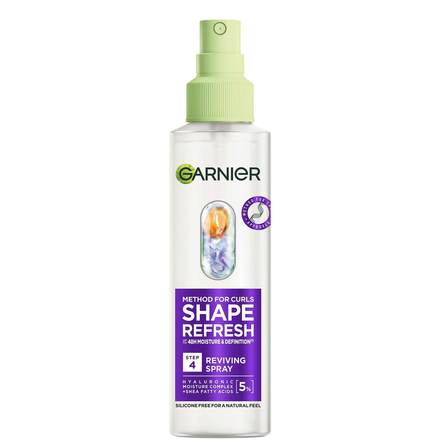 Garnier Method For Curls Spray, up to 48H moisture and definition 150ml
