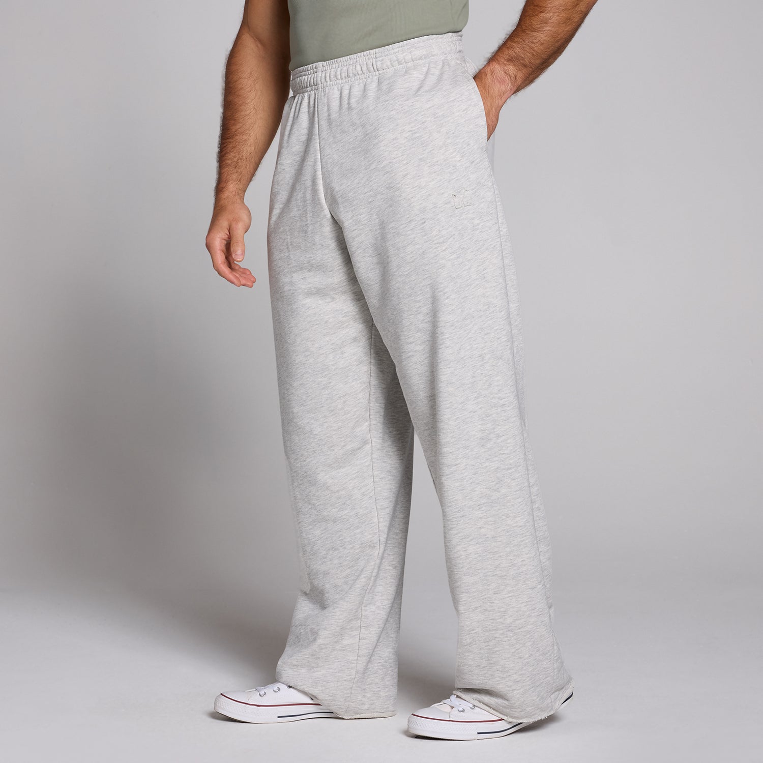 MP Men's Straight Leg Joggers - Grey Marl