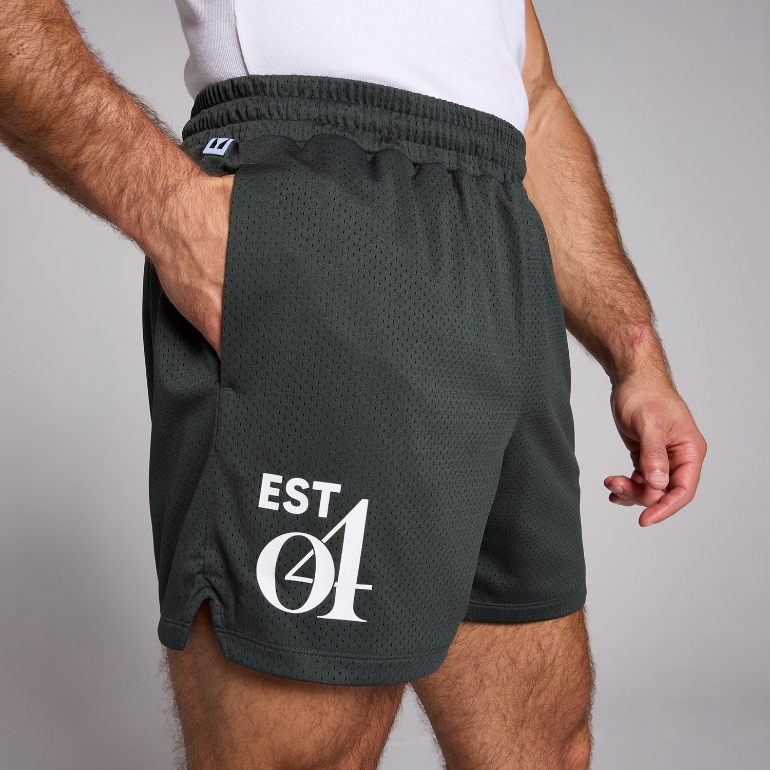 MP Men's Mesh Shorts - Washed Black - XS