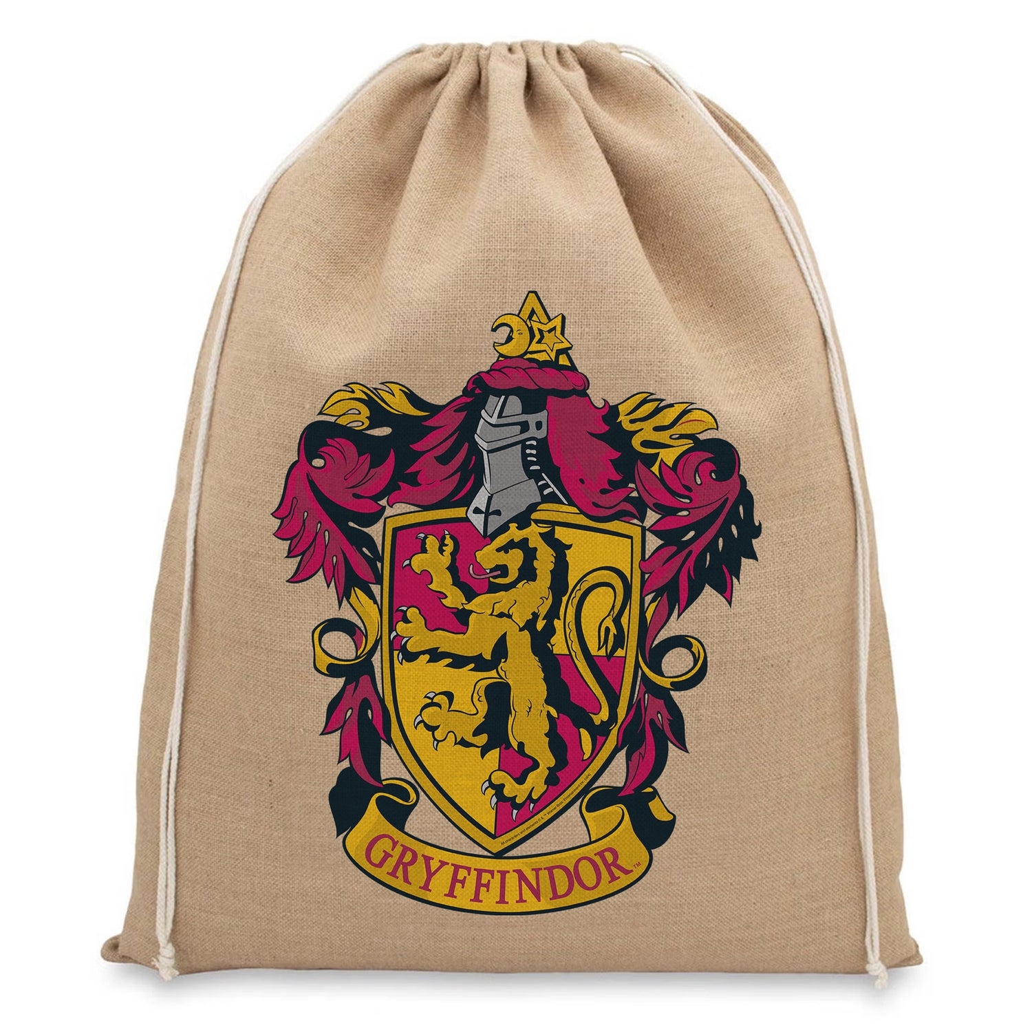 Harry Potter Gryffindor Christmas Hessian Sack
