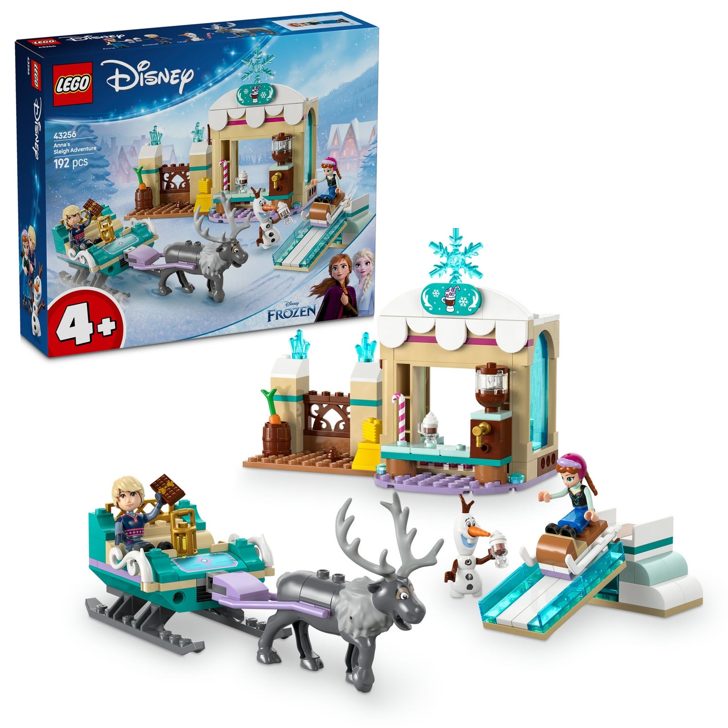 LEGO ǀ Disney Frozen Anna’s Sleigh Adventure Set 43256