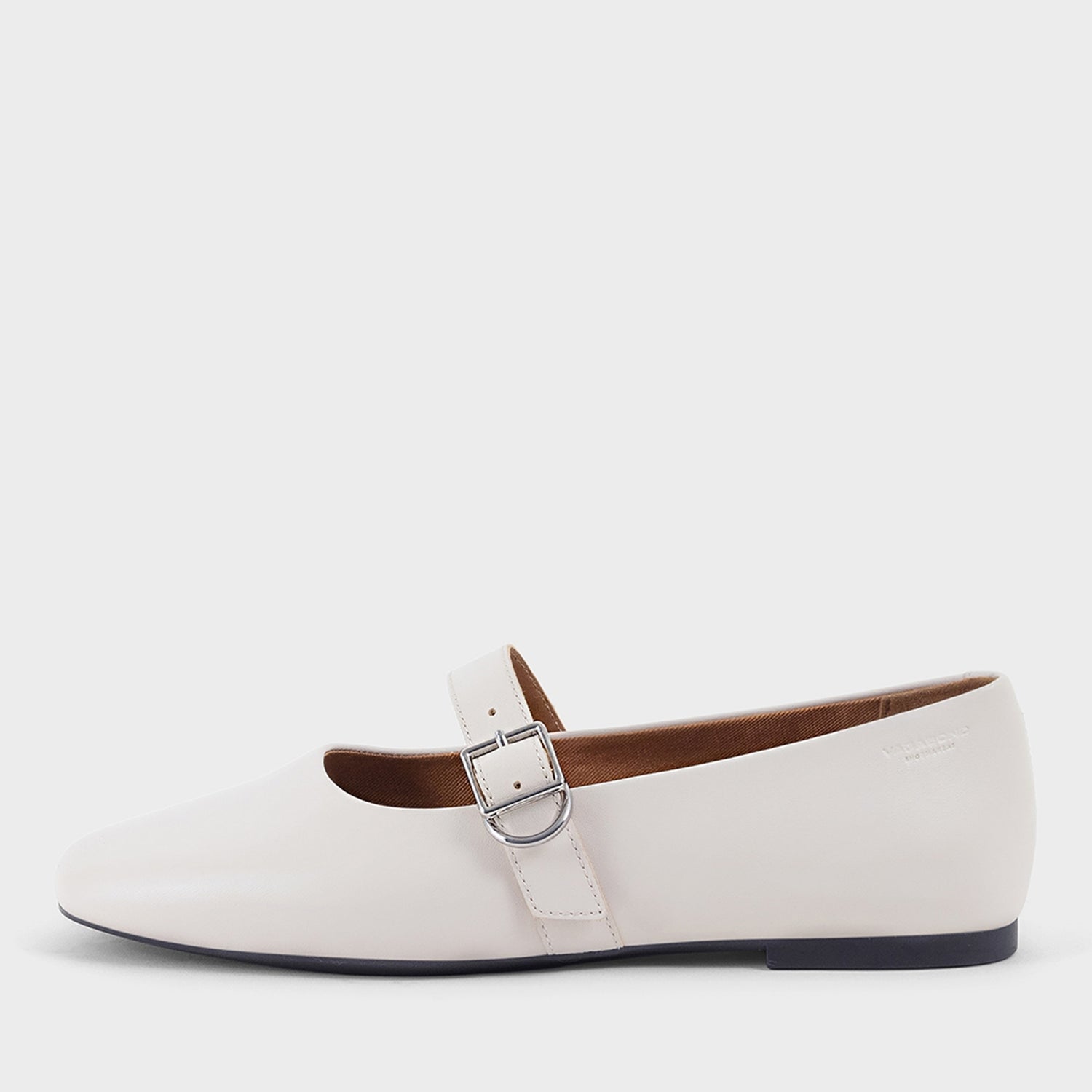 Vagabond Women's Jolin Buckle Leather Ballet Flats - UK 4