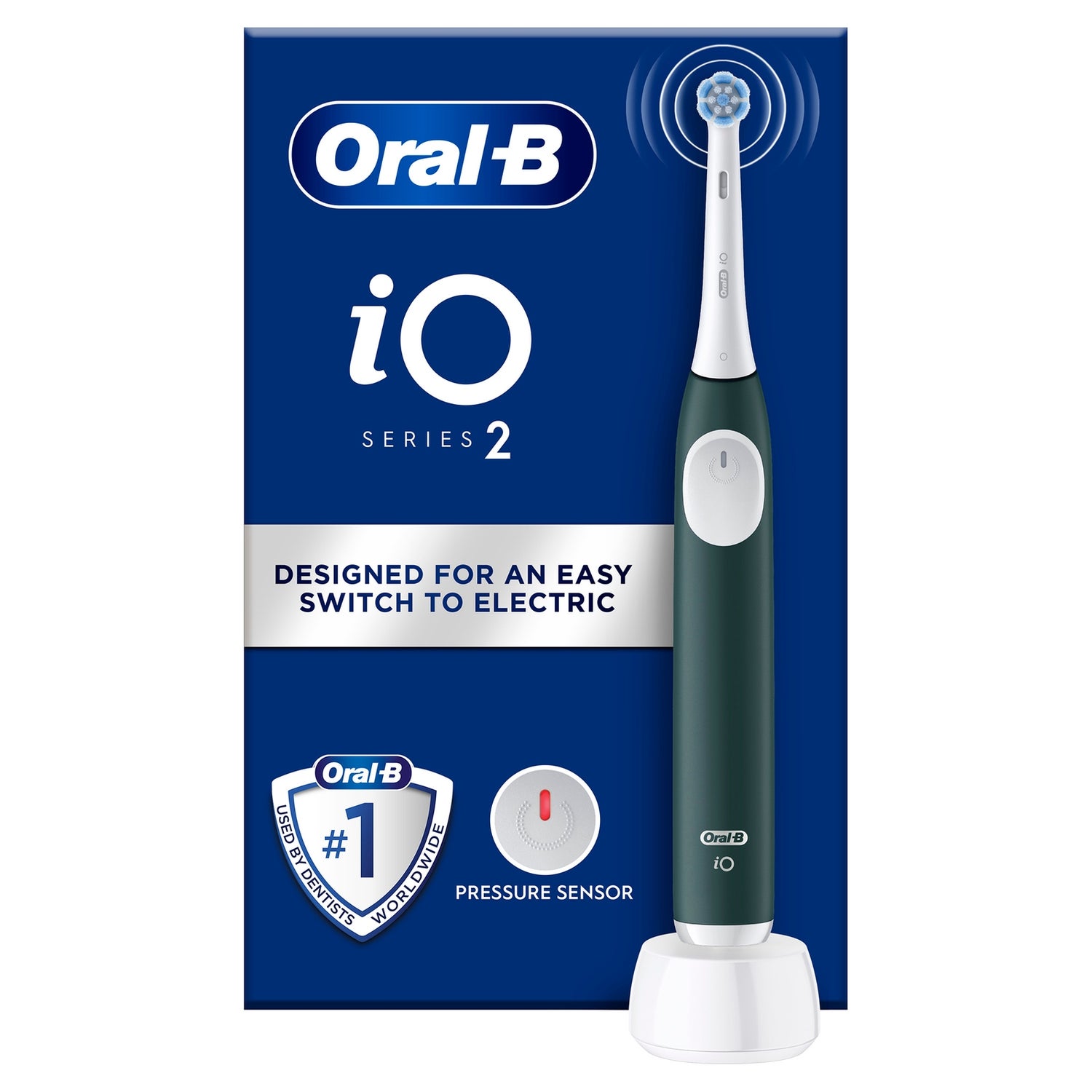 Oral-B iO2 Forest Green Electric Toothbrush