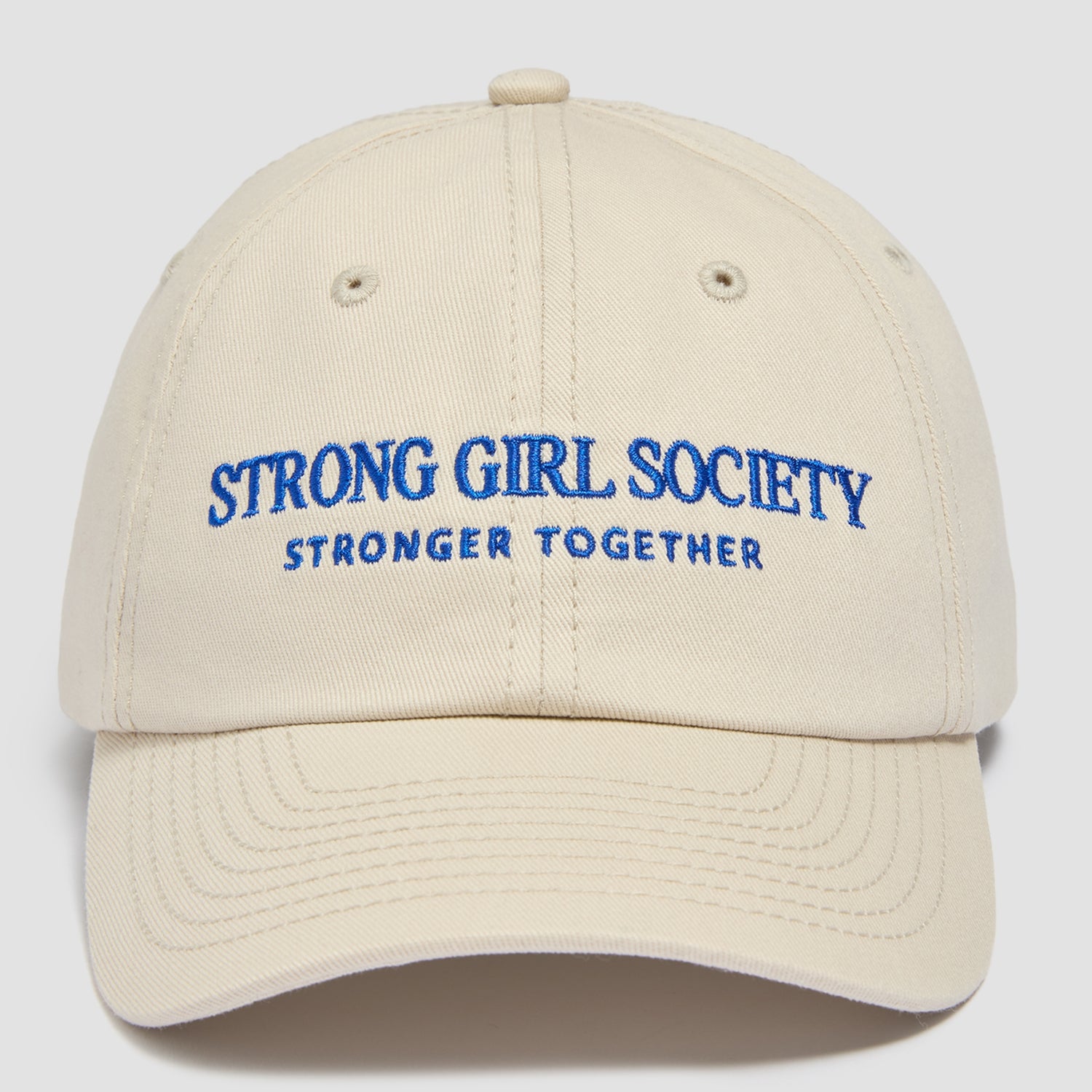MP Strong Girl Society Cap  - Ecru 
