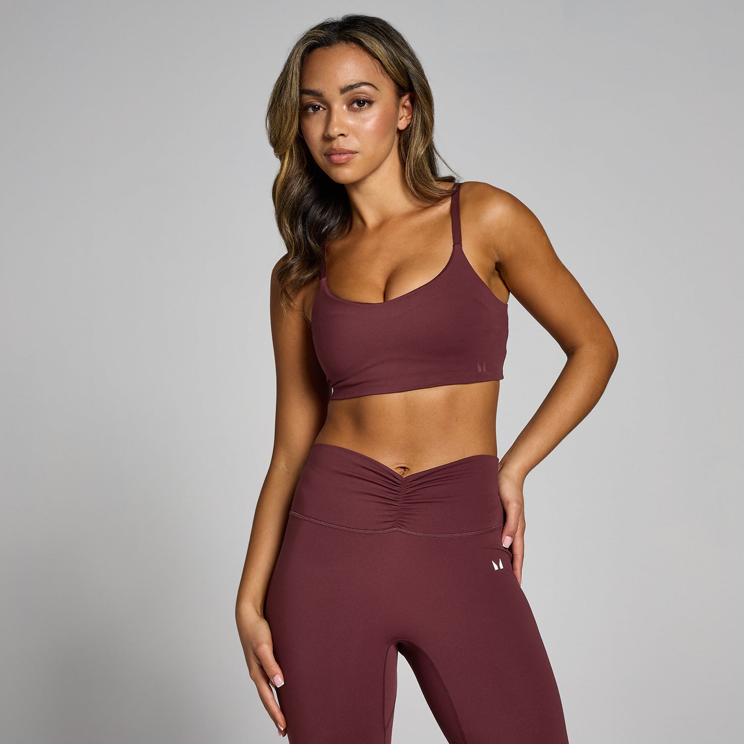 MP Women's Tempo Sports Bra - Deep Berry - XL