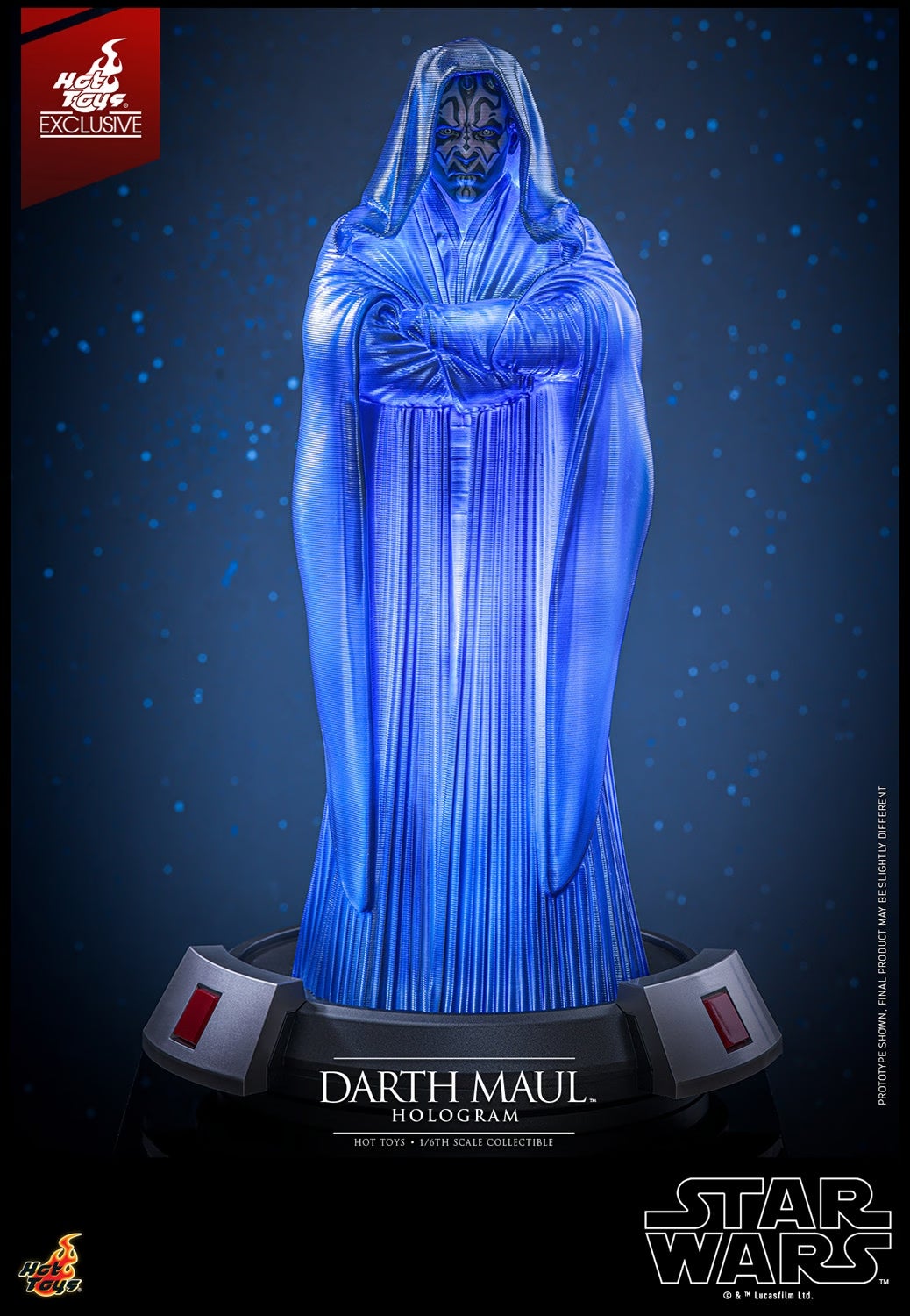 Hot Toys 1/6th Scale Star Wars Darth Maul Hologram Limited Edition Statue