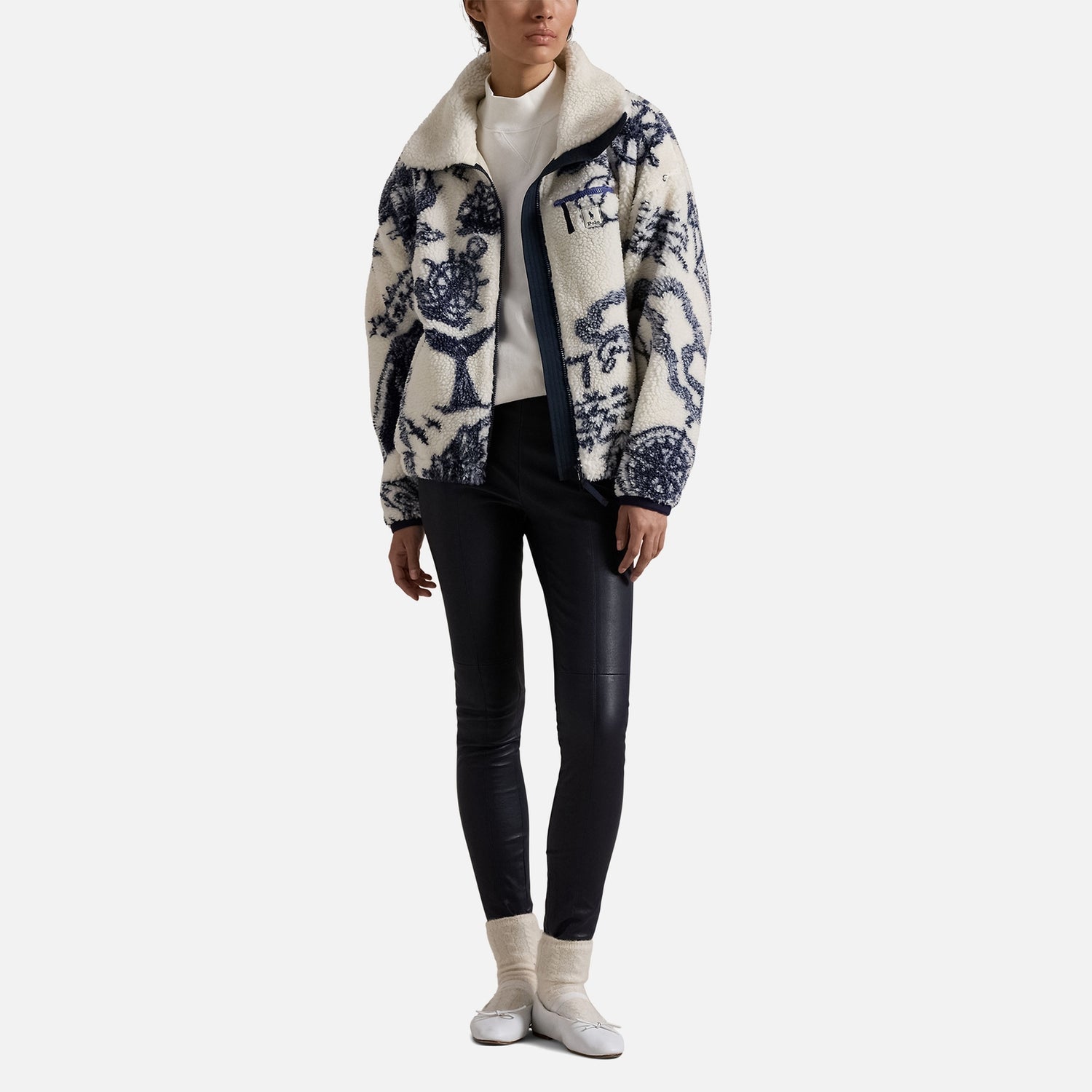 Polo Ralph Lauren Faux Fur Jacket - L