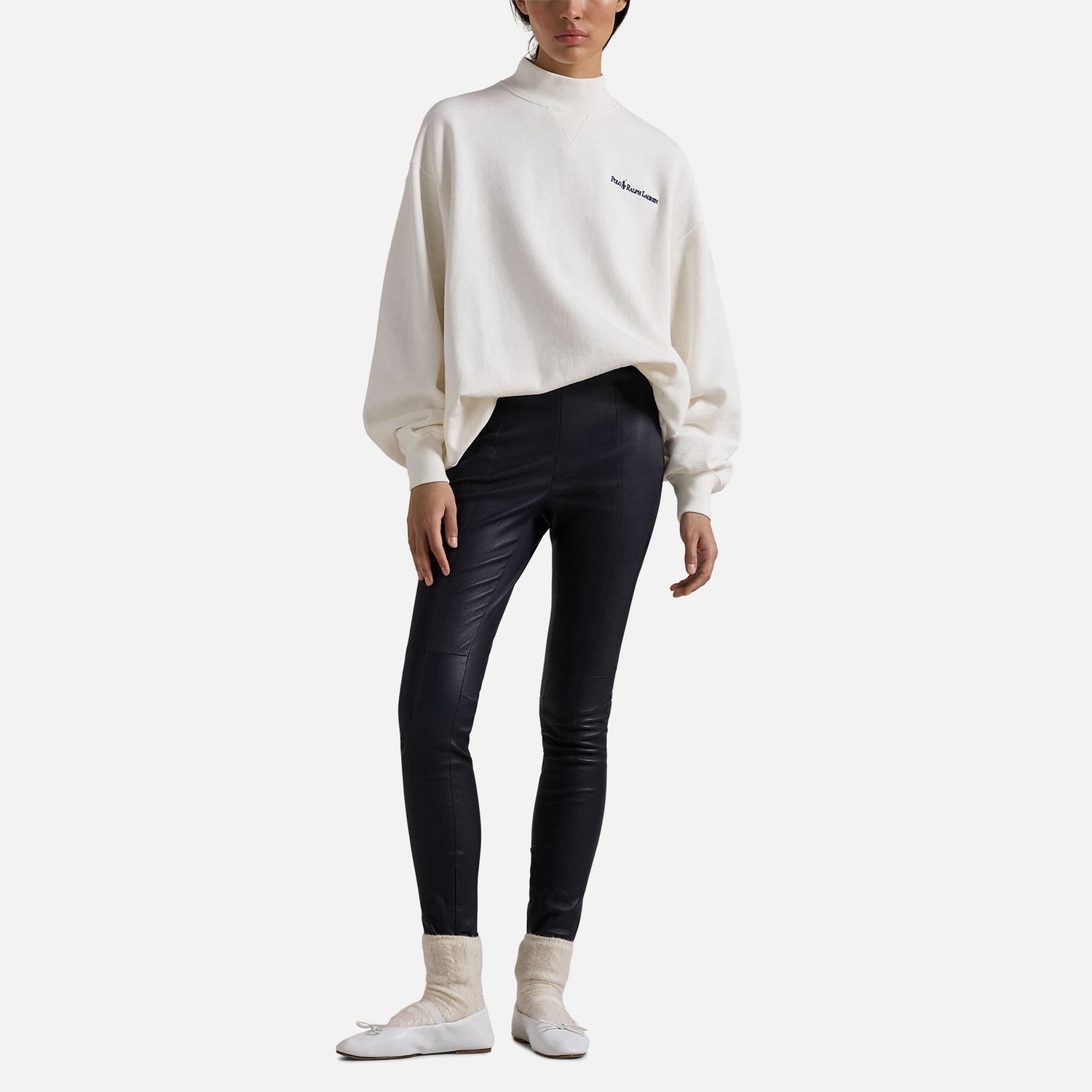 Polo Ralph Lauren Cotton-Blend Jersey Sweatshirt - XS