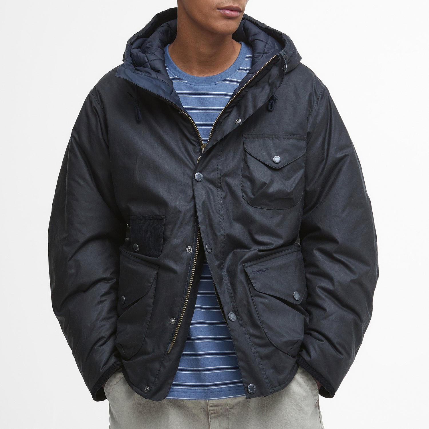 Barbour Weardale Worker Wax Jacket - M