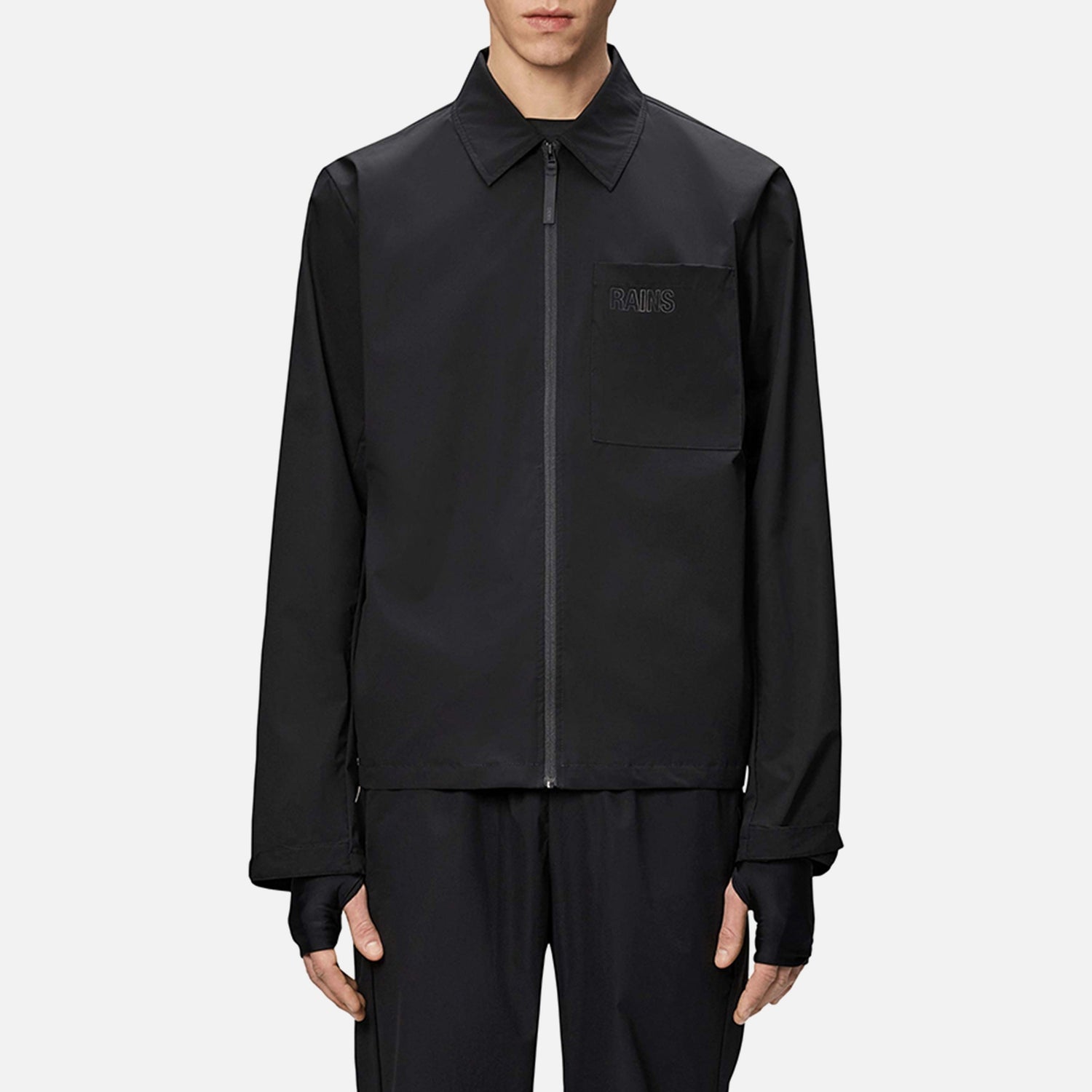 RAINS Mito Matte-Shell Overshirt - S