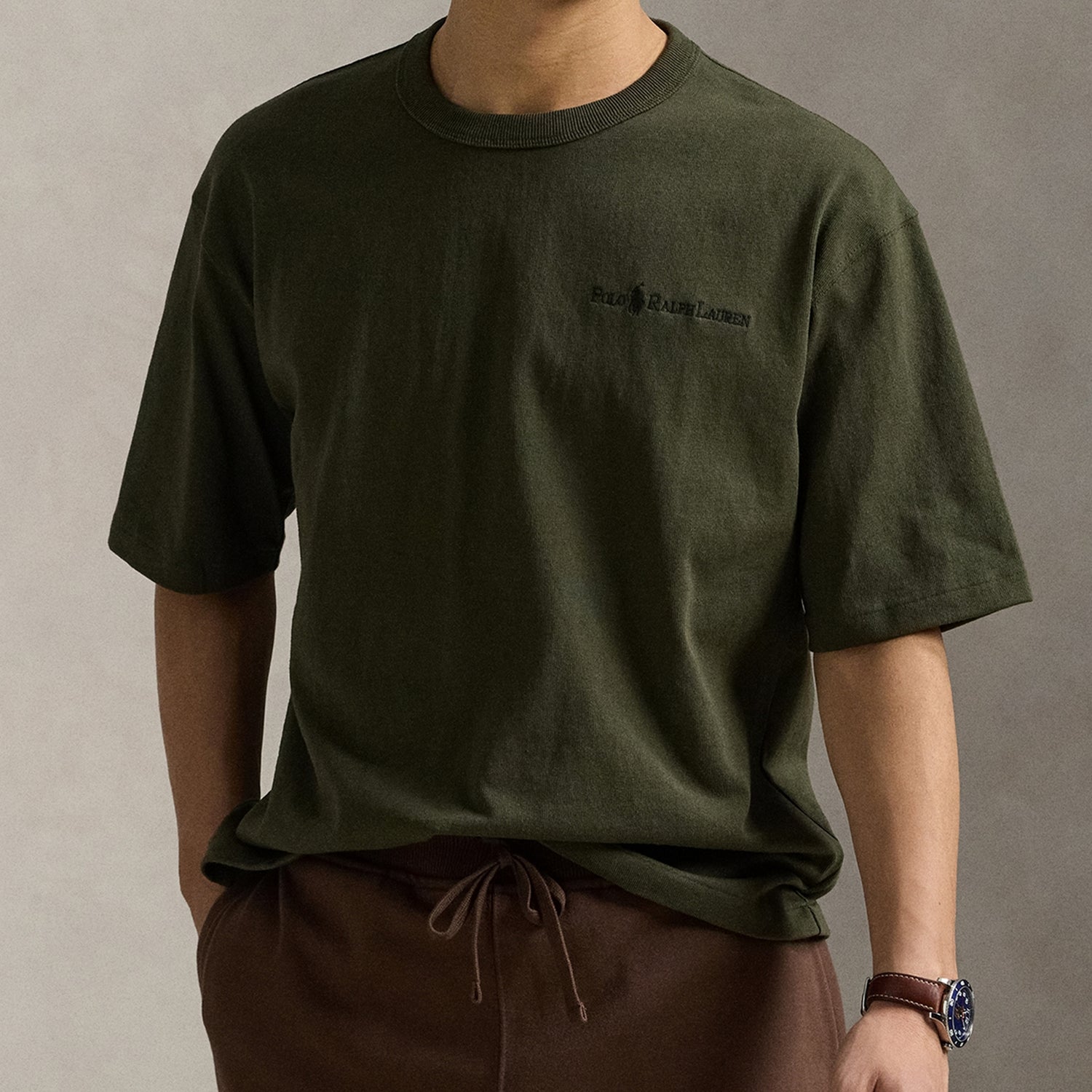 Polo Ralph Lauren Logo-Embroidered Cotton-Jersey T-Shirt - M
