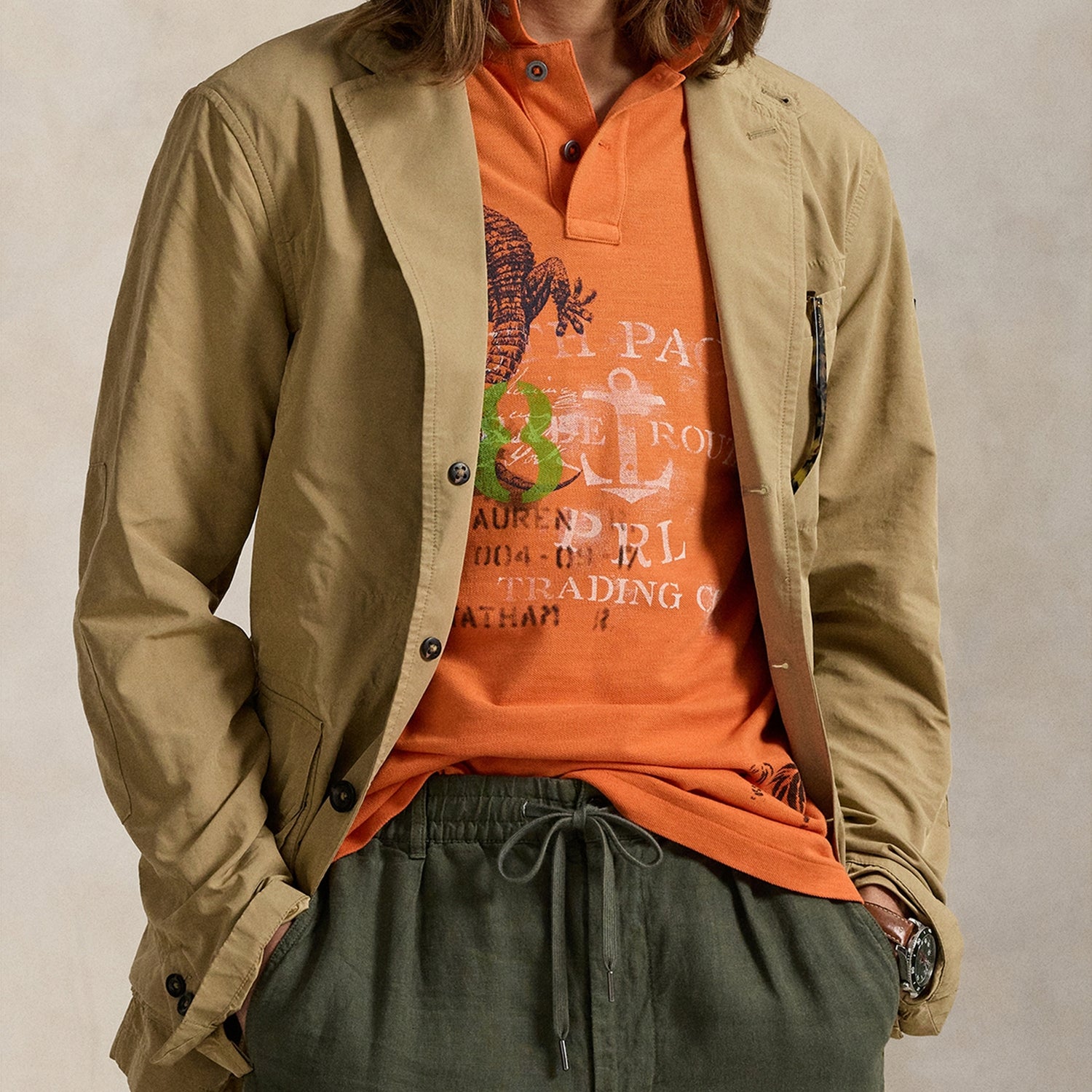 Polo Ralph Lauren Pearson Twill Coat - L