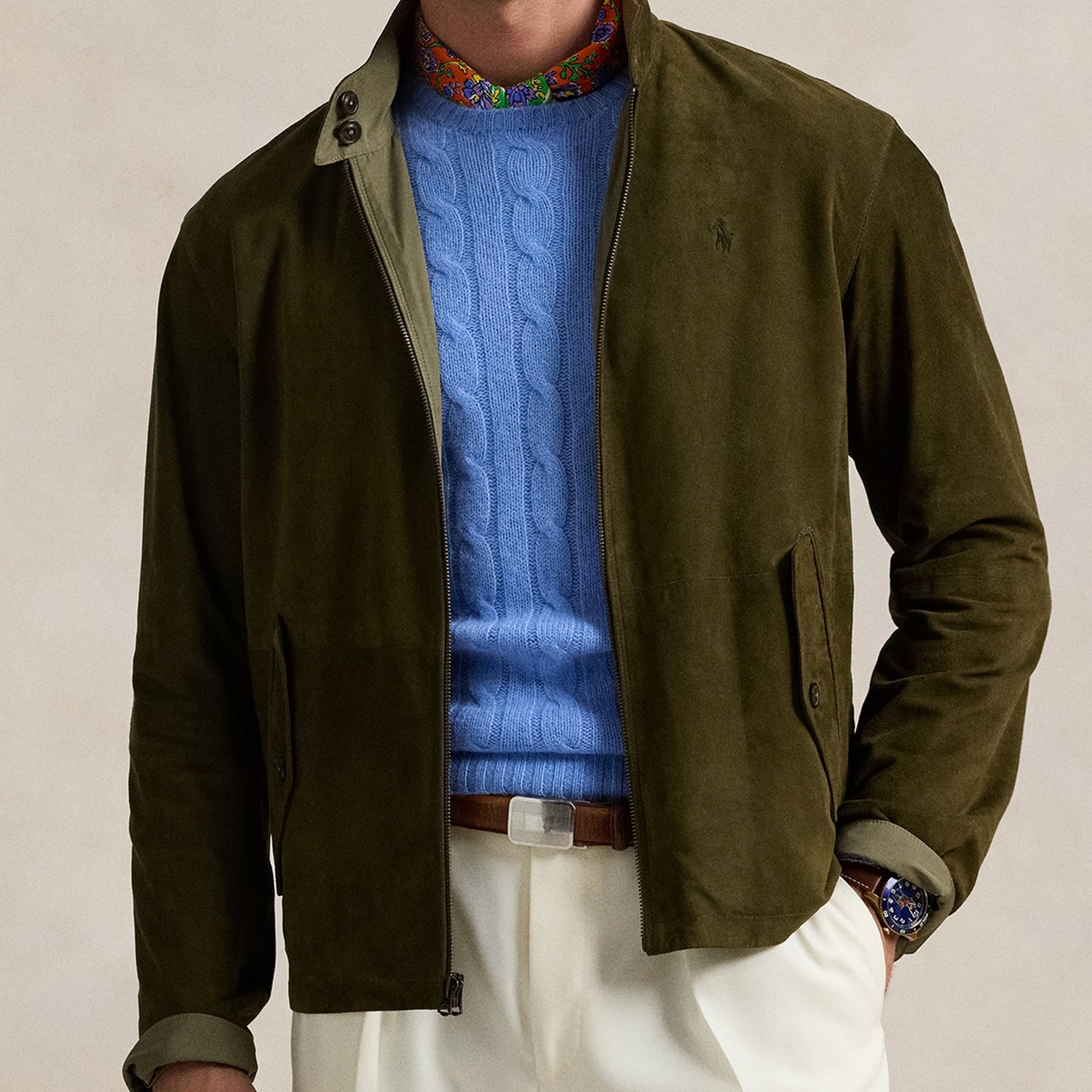 Polo Ralph Lauren Suede Jacket - S