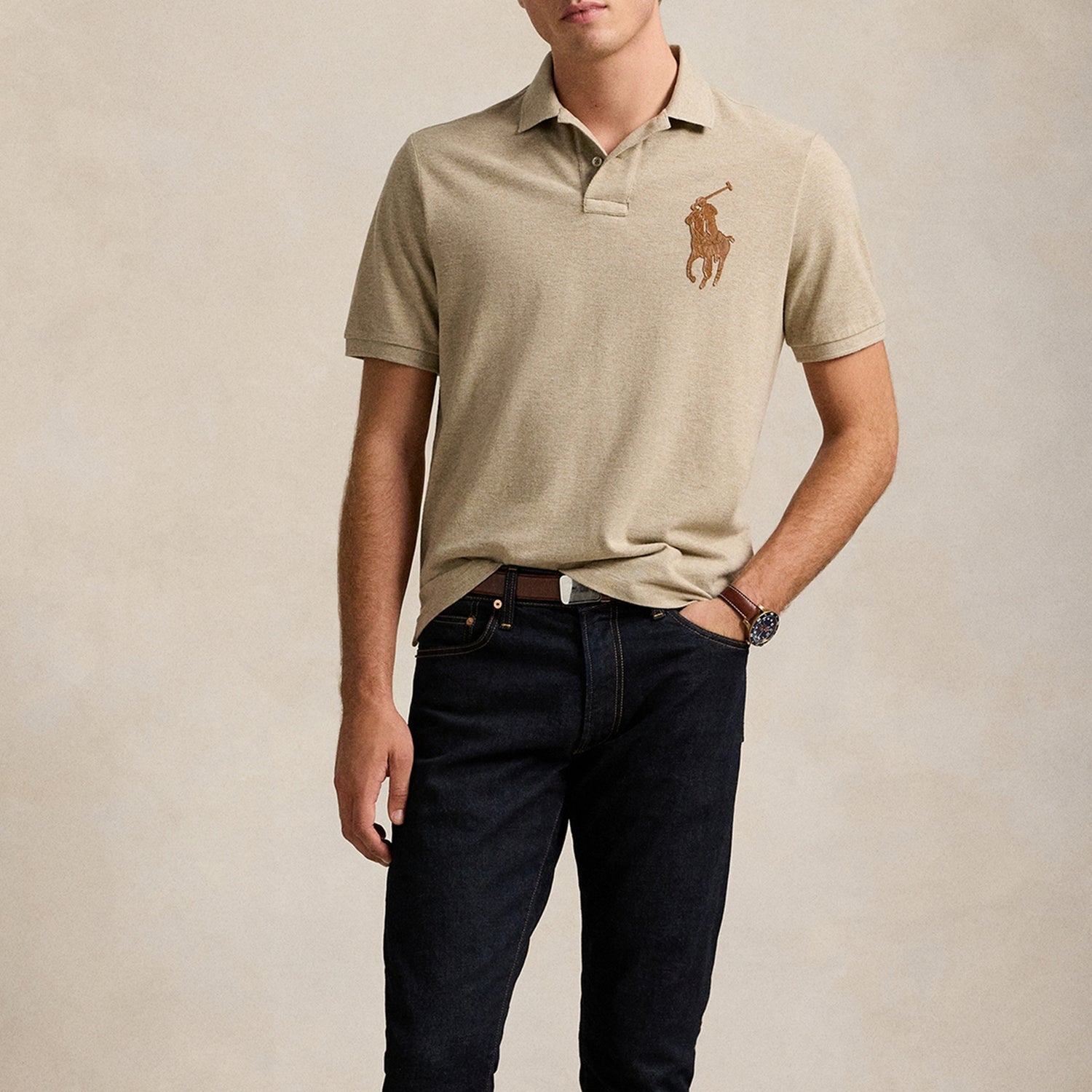 Polo Ralph Lauren Big Pony Cotton-Piqué Polo Shirt - S