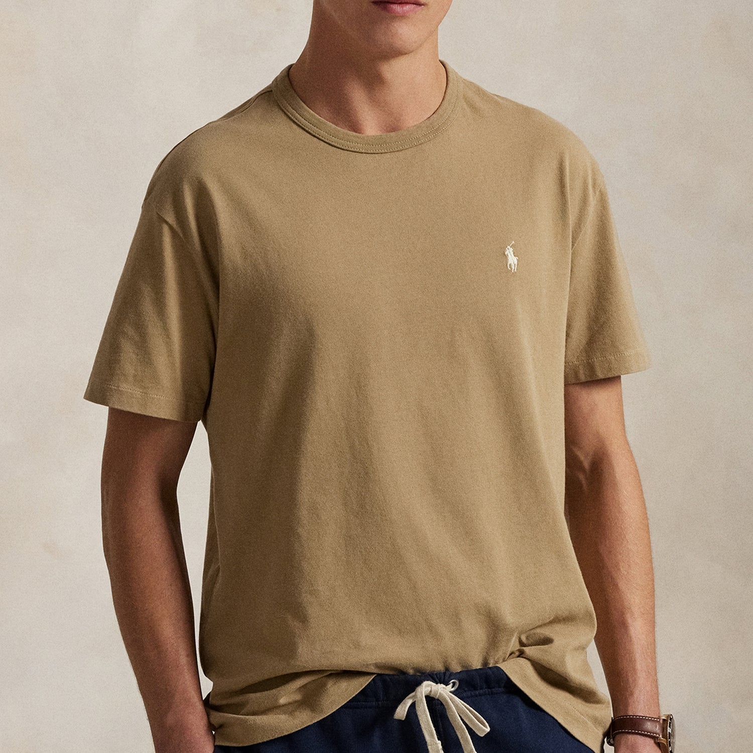 Polo Ralph Lauren Loopback Cotton-Jersey T-Shirt - S