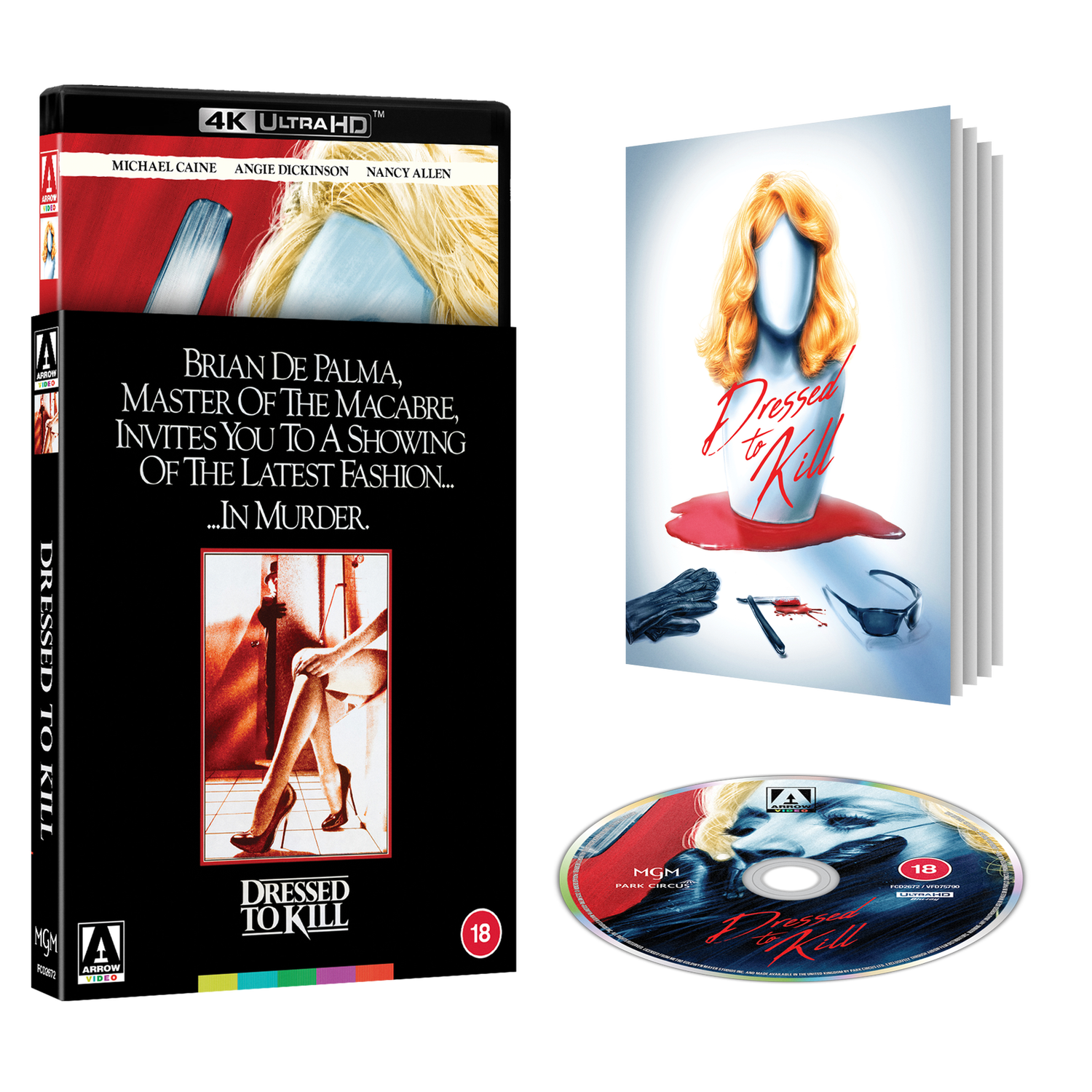 Dressed to Kill Limited Edition 4K Ultra HD