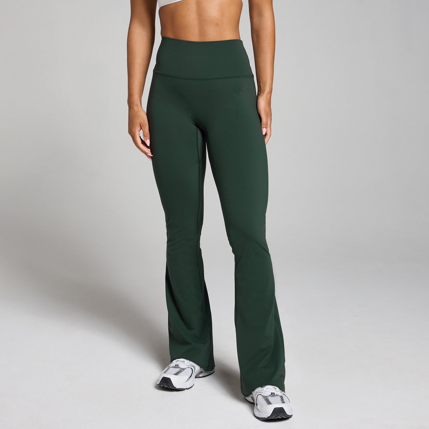 MP Women's Tempo Flared Leggings - Dark Emerald - XS