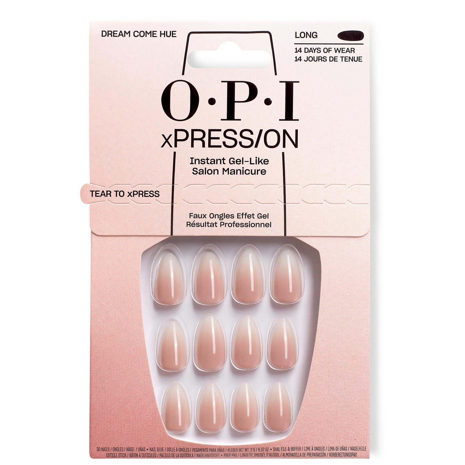 OPI'm Dreaming xPRESS/ON Artificial Nails - Dream Come Hue