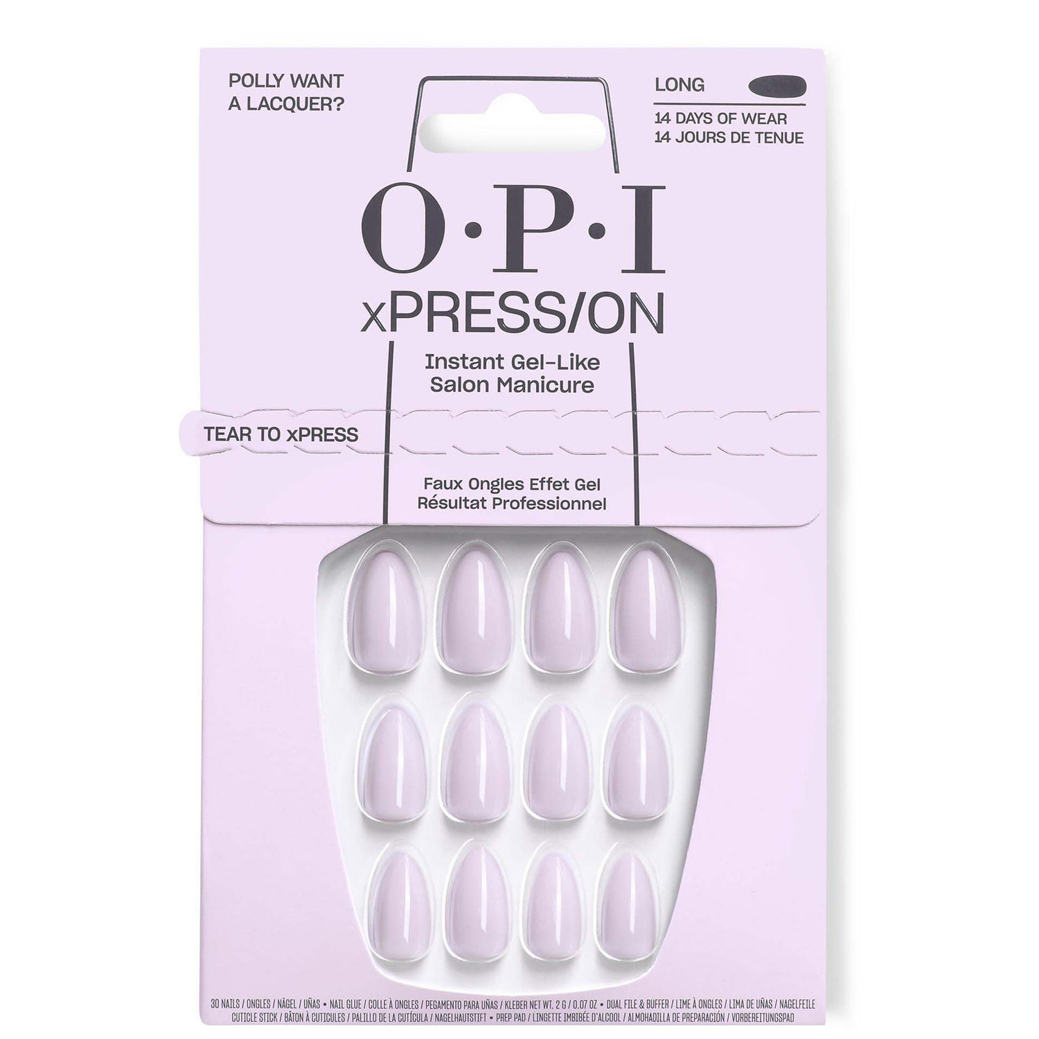 OPI'm Dreaming xPRESS/ON Artificial Nails - Polly Want a Lacquer?