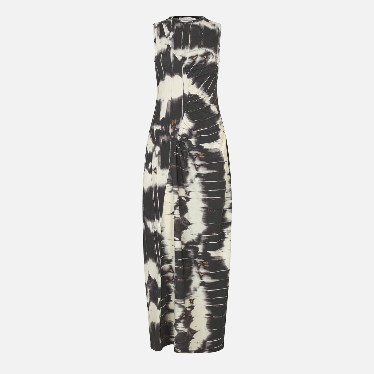 Samsøe Samsøe Saandreas 15575 Stretch-Jersey Dress - XS - WINDOWS BLACK