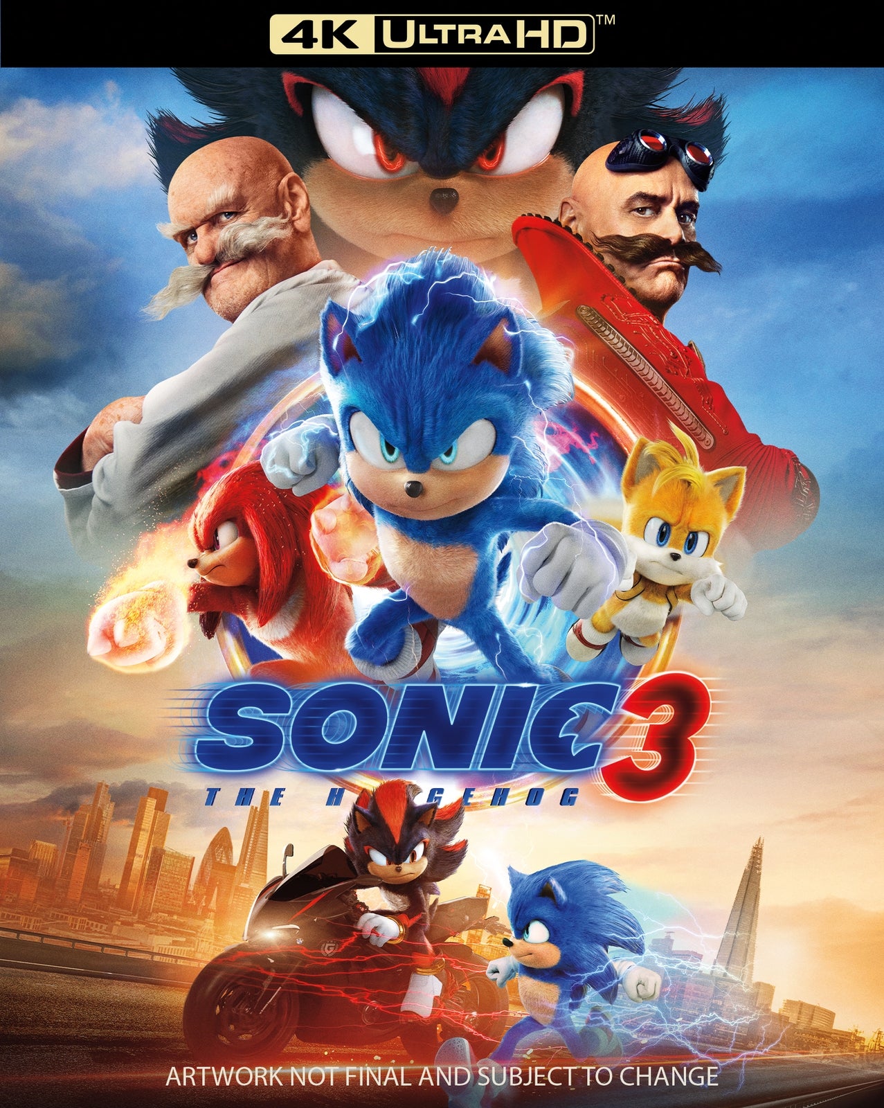 Sonic the Hedgehog 3 4K Ultra HD