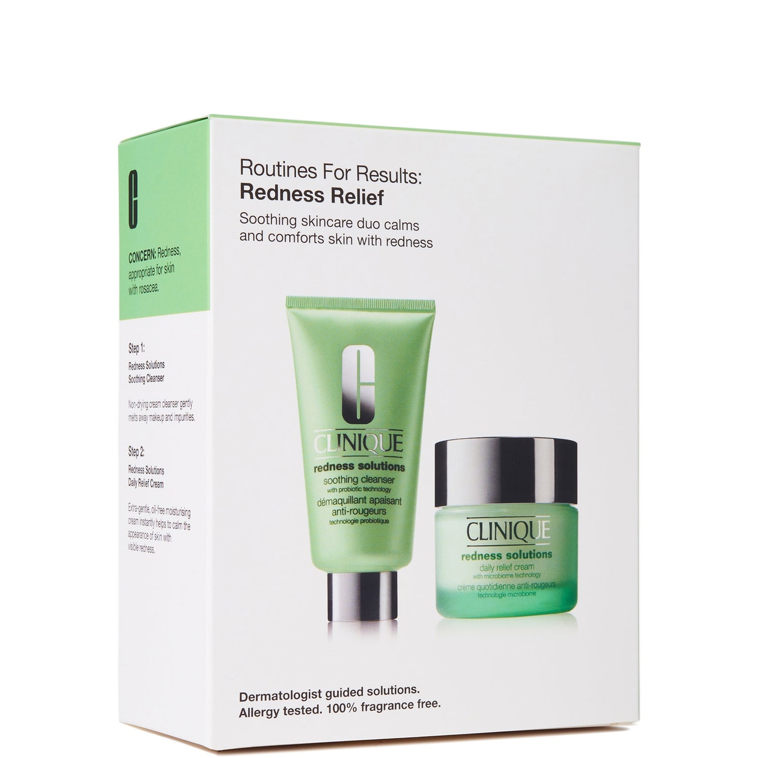 Clinique Routines For Results: Redness Relief Skincare Set