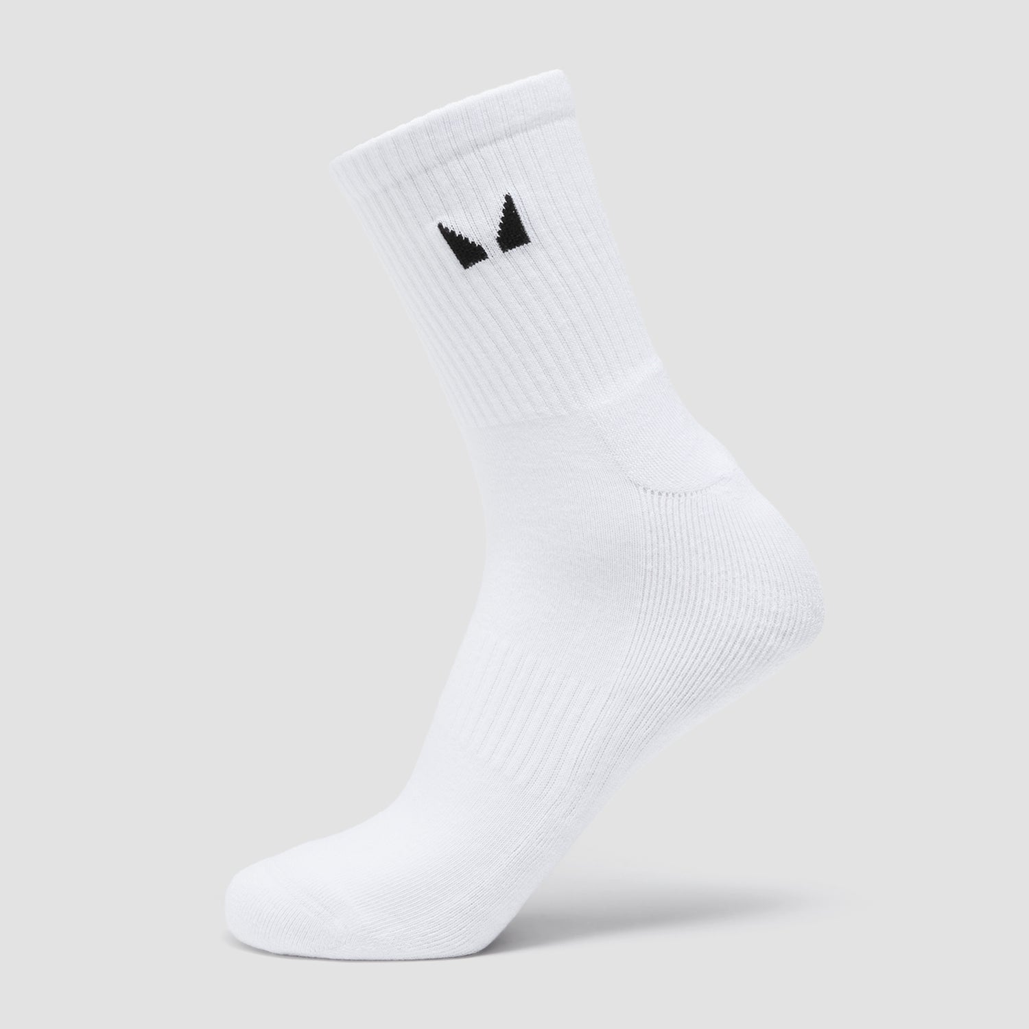 MP Unisex Crew Socks (1 Pack) - White - UK 2-5