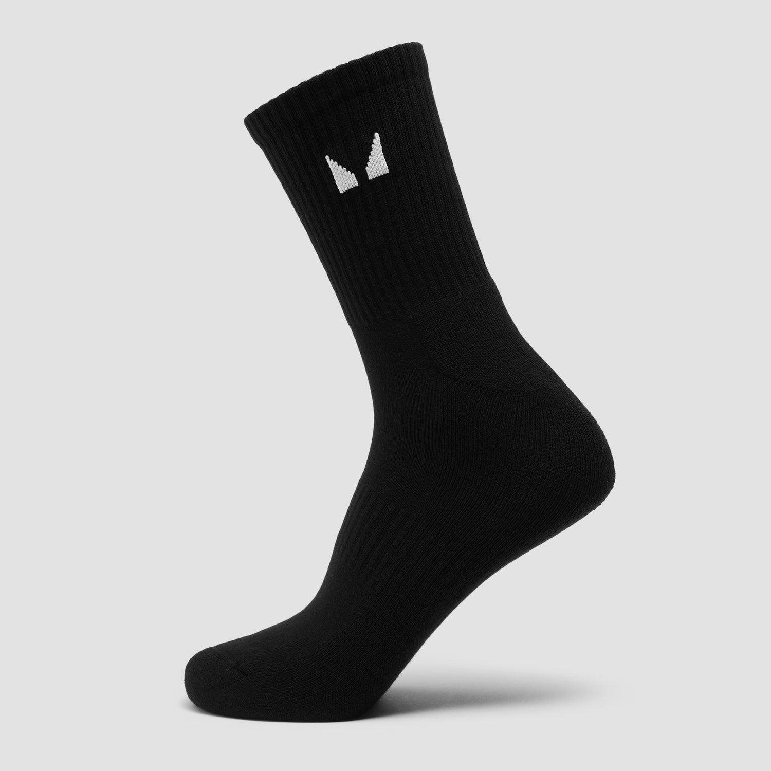 MP Unisex Crew Socks (1 Pack) - Black - UK 9-11