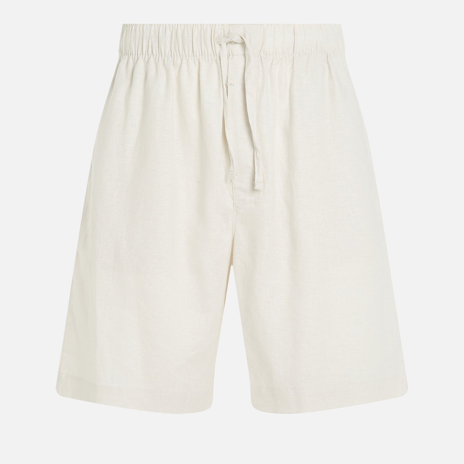 Calvin Klein Linen-Blend Sleep Shorts - S