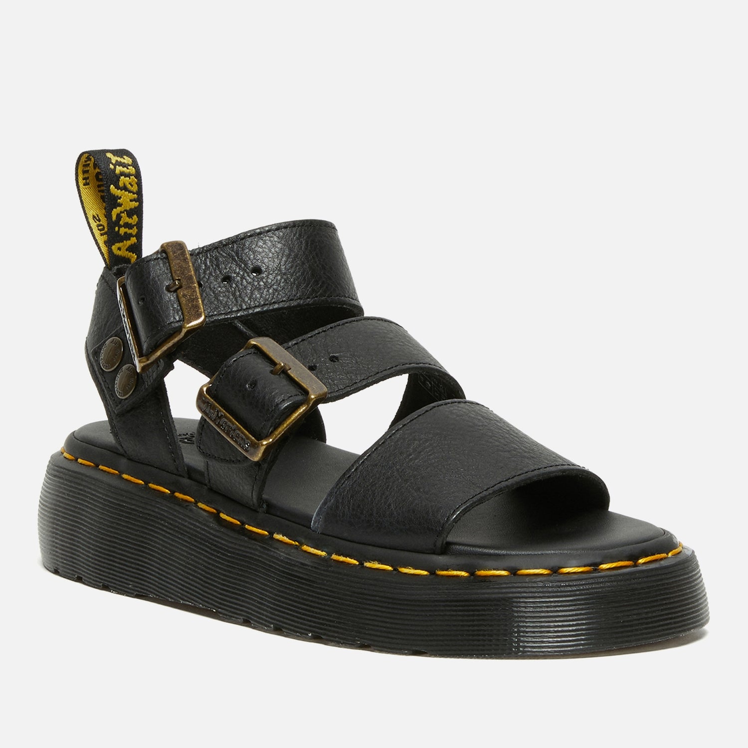Dr. Martens Women's Gryphon Quad Leather Sandals - UK 4