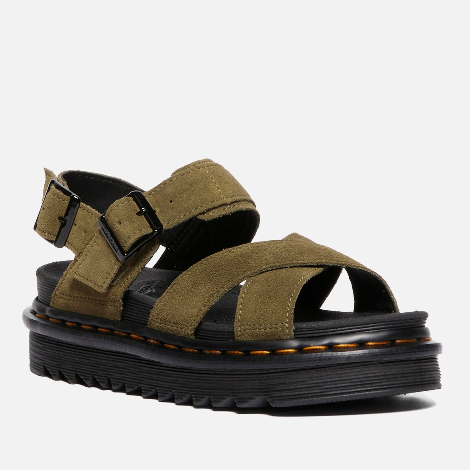 Dr. Martens Women's Voss II Suede Strap Sandals - UK 3