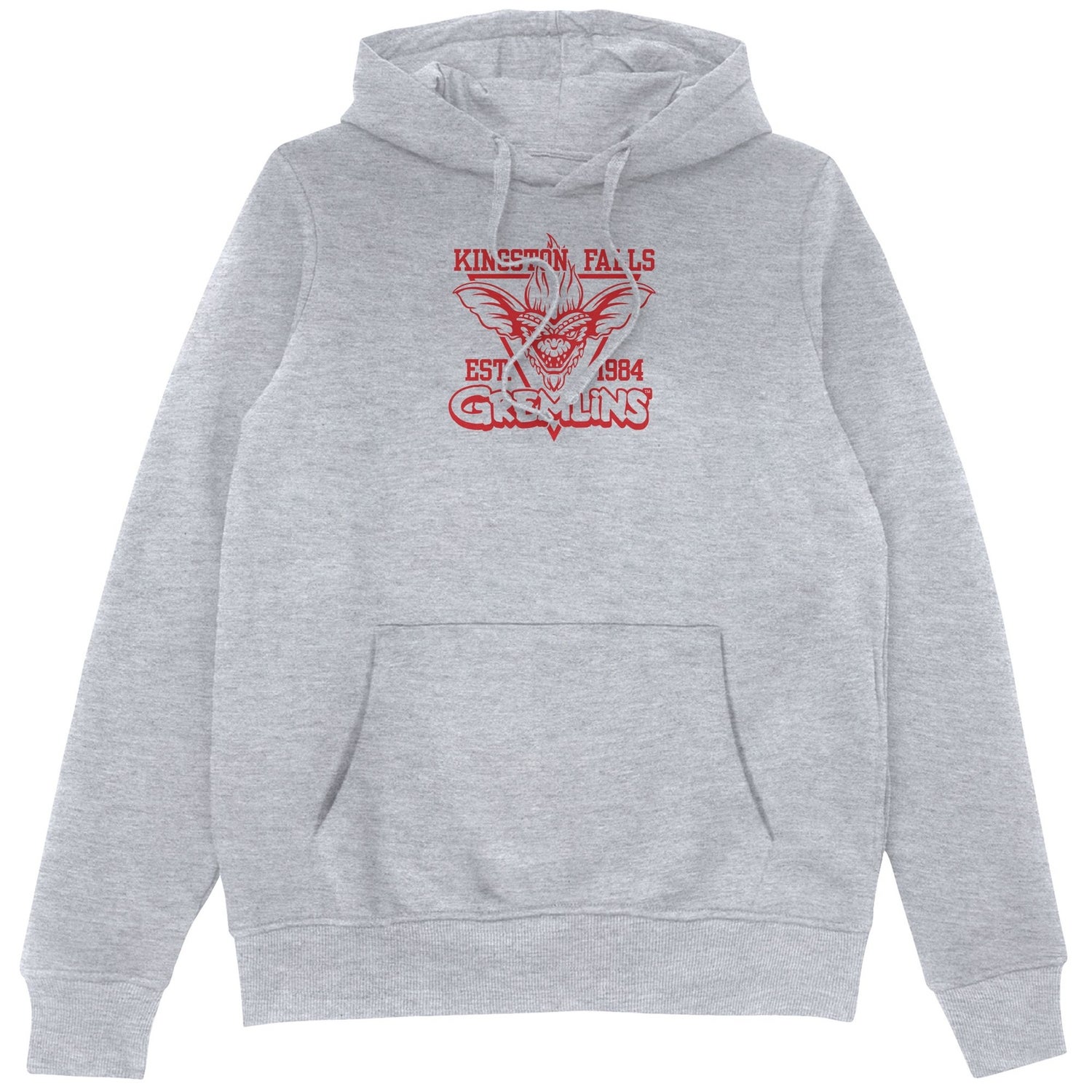 Gremlins Stripe Collegiate Hoodie - Grey