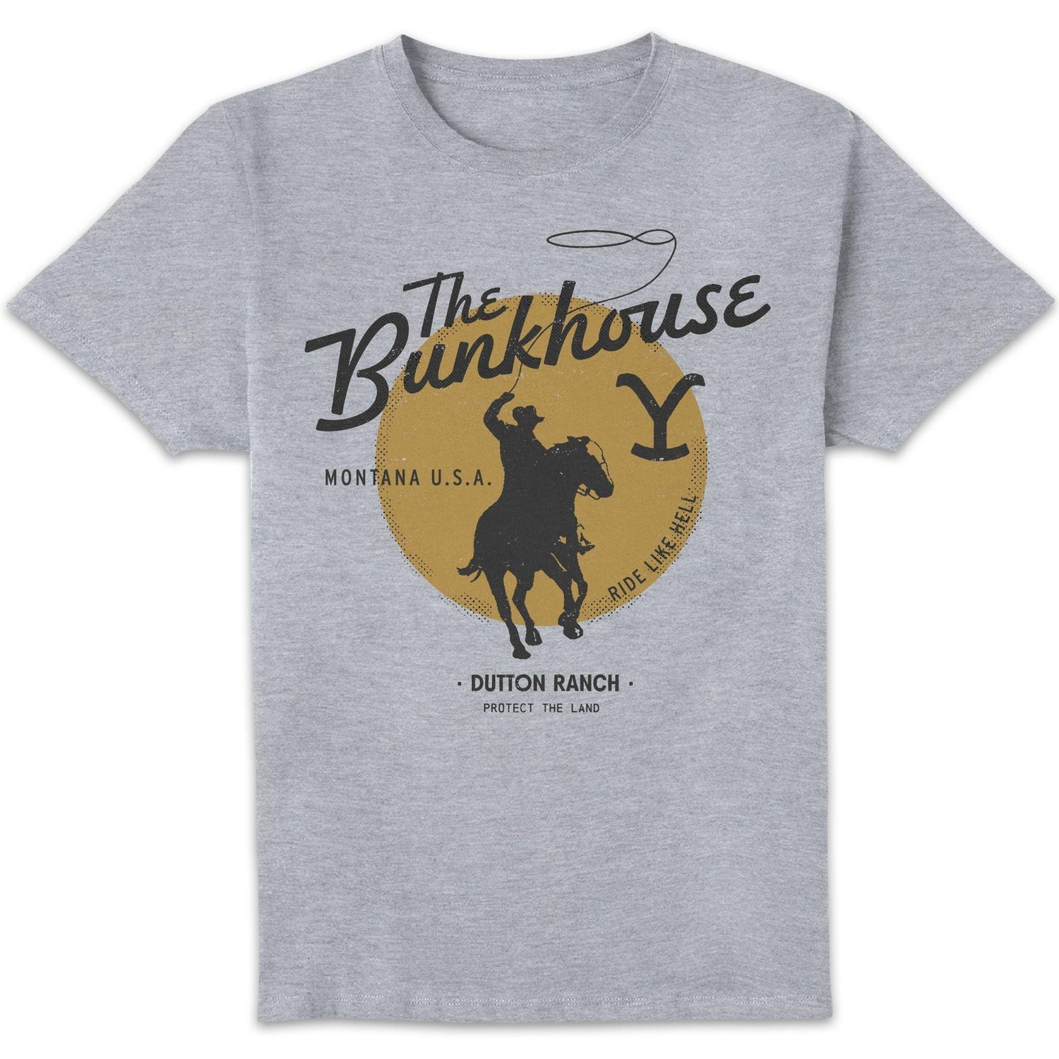 Yellowstone The Bunkhouse Unisex T-Shirt - Grey