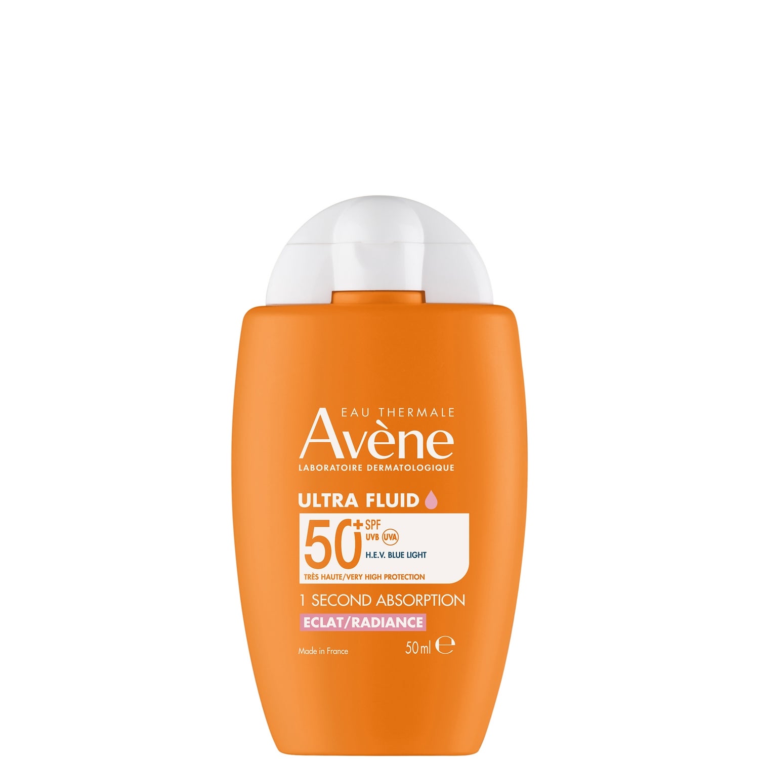 Avène Ultra Fluid Radiance SPF50+ for All Skin Types 50ml