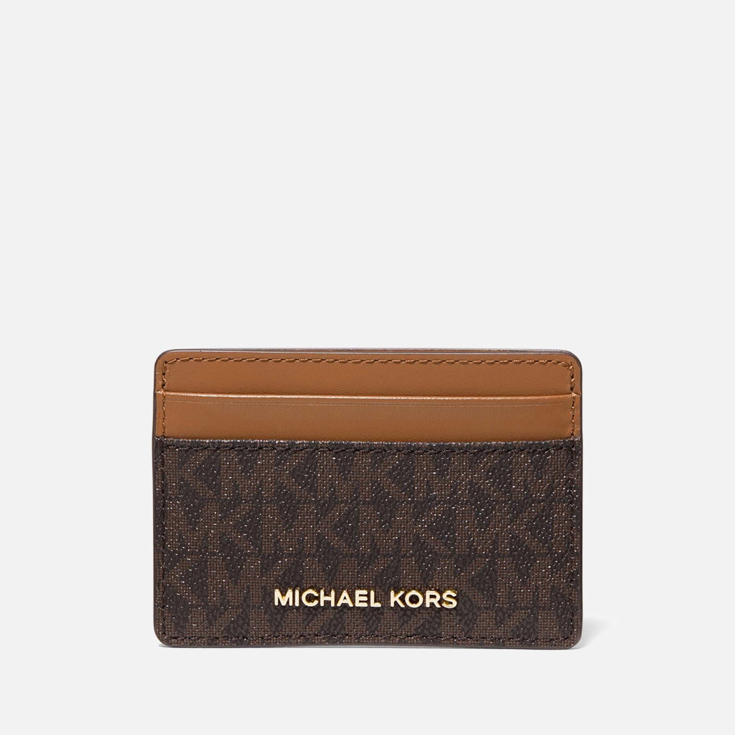 MICHAEL Michael Kors Jet Set Faux Leather Card Holder