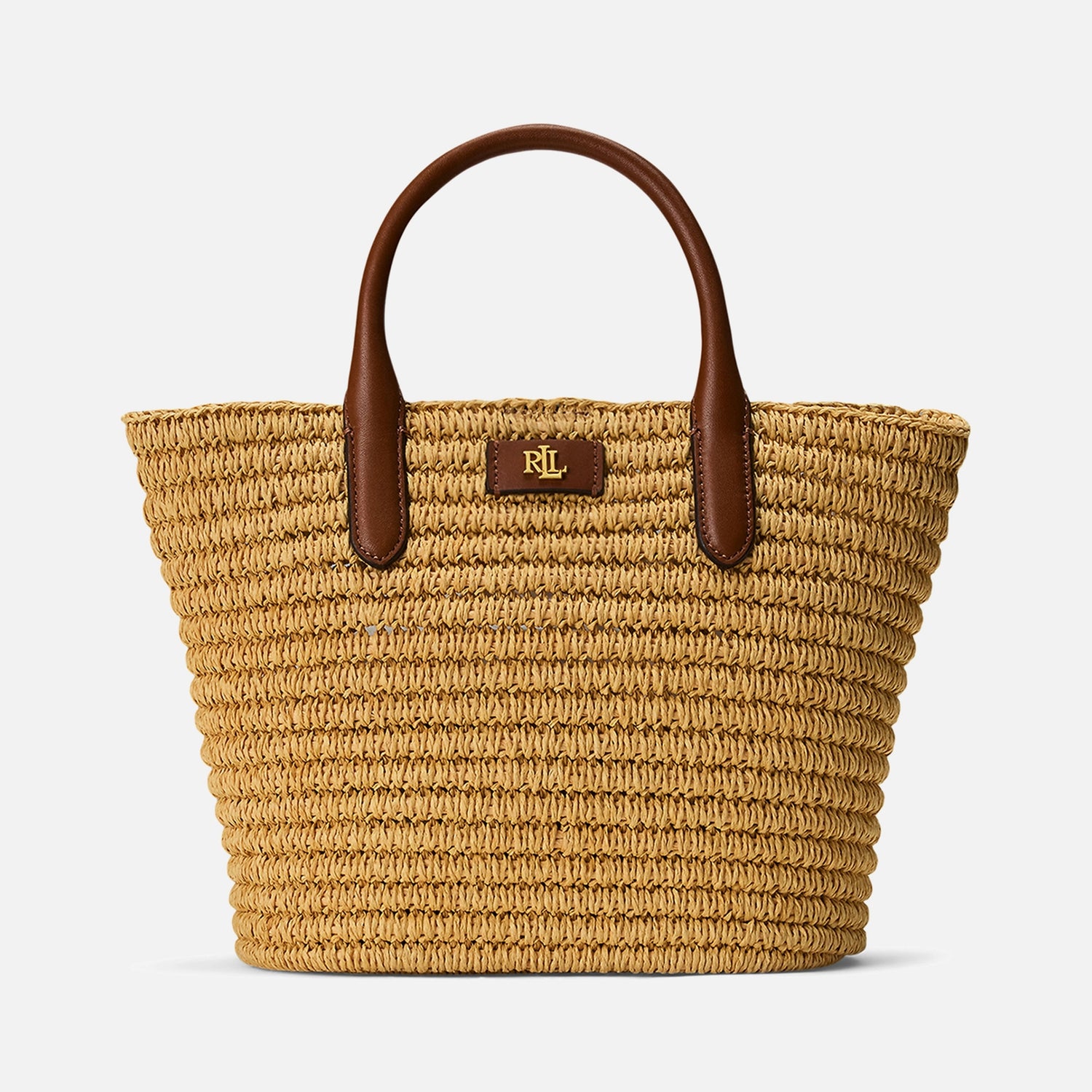 Lauren Ralph Lauren Brie 22 Straw Tote Bag