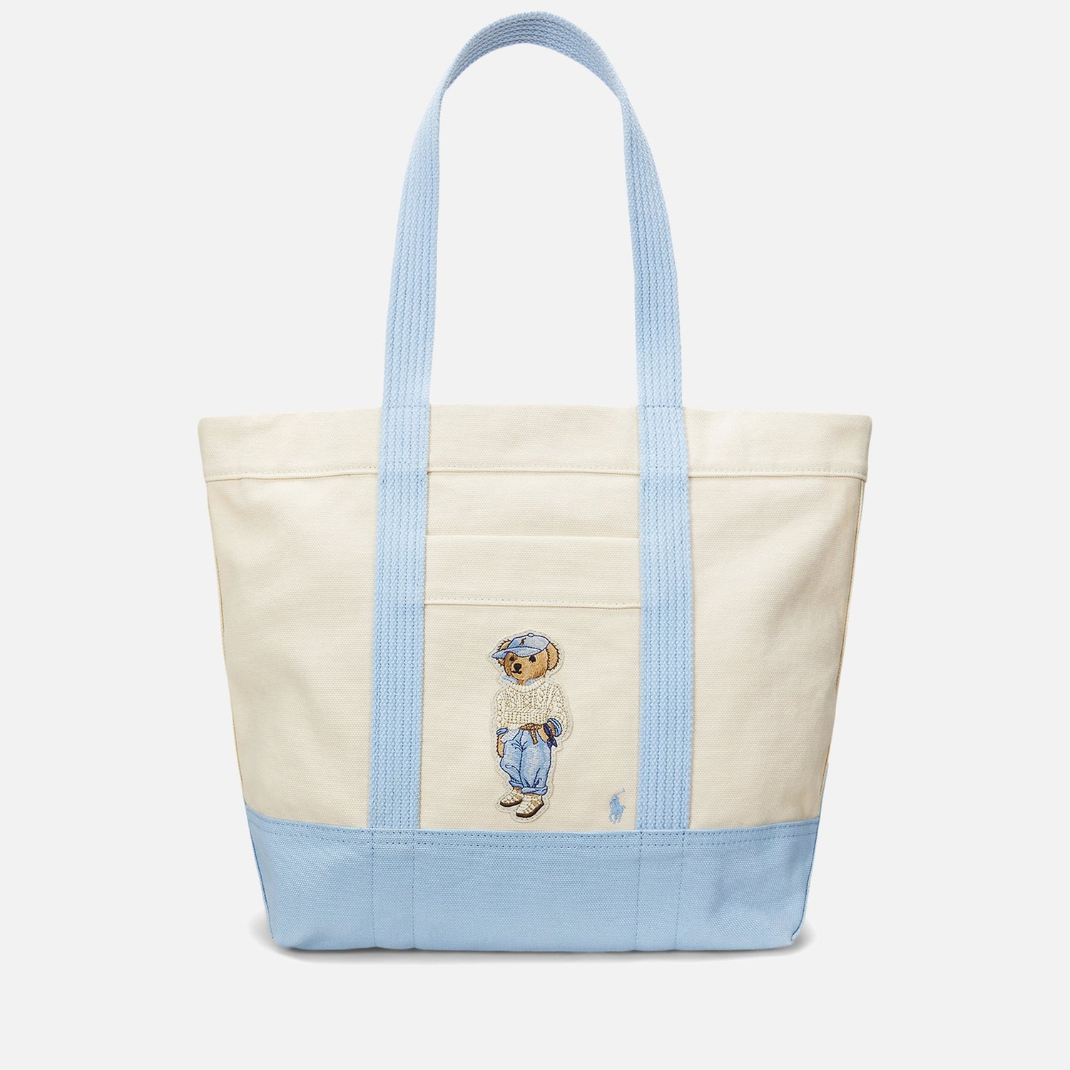 Polo Ralph Lauren Bear Canvas Tote Bag
