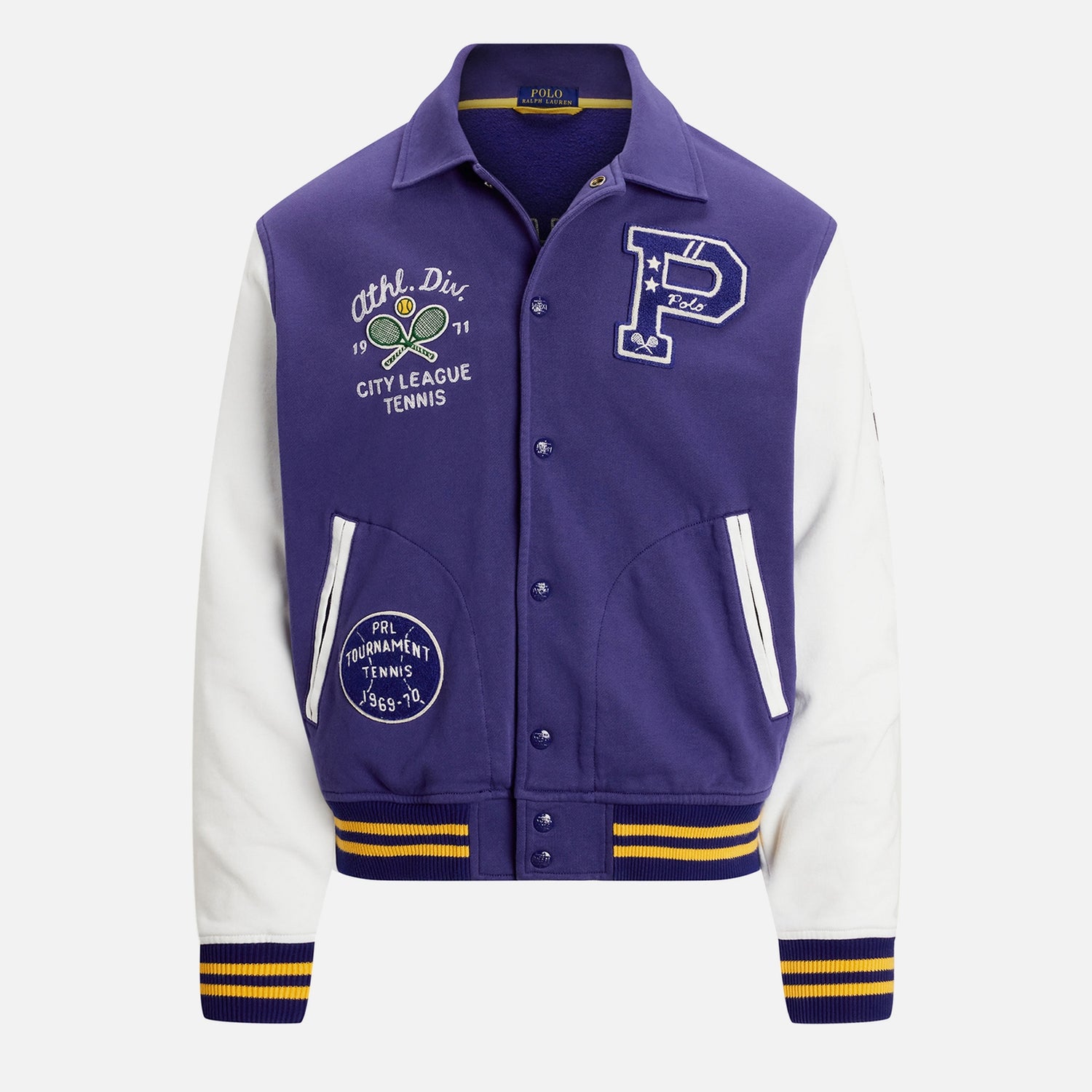 Polo Ralph Lauren Tennis Cotton-Blend Varsity Jacket - S
