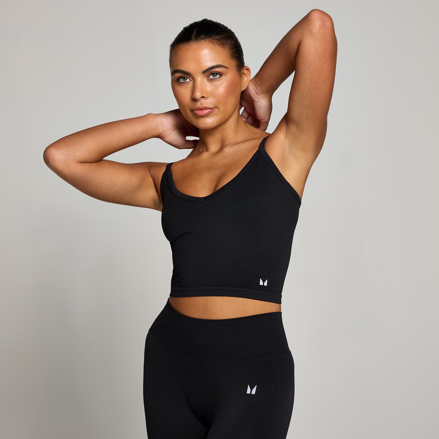 MP Women's Seamless Tank Top - Black - L