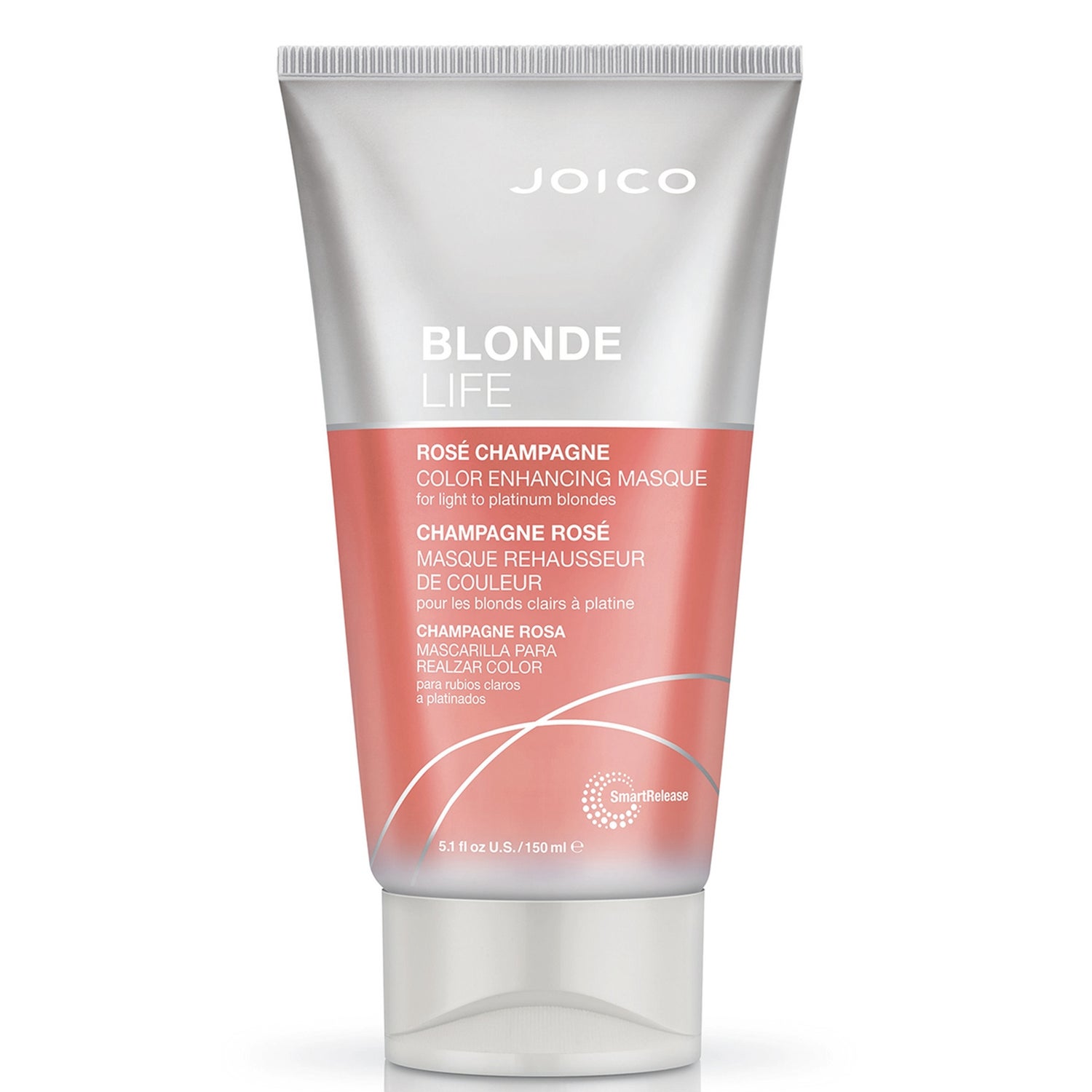 Joico Blonde Life ROSÉ CHAMPAGNE Color Enhancing Masque 150ml