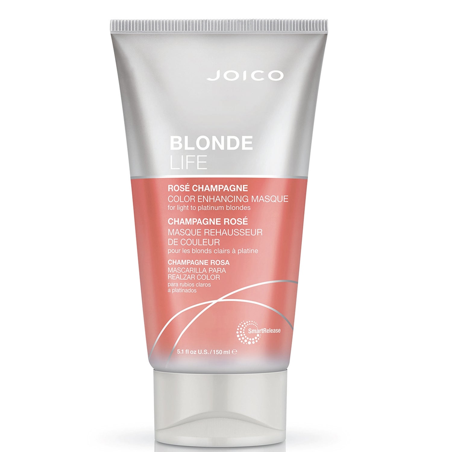 Joico Blonde Life ROSÉ CHAMPAGNE Color Enhancing Masque 150ml