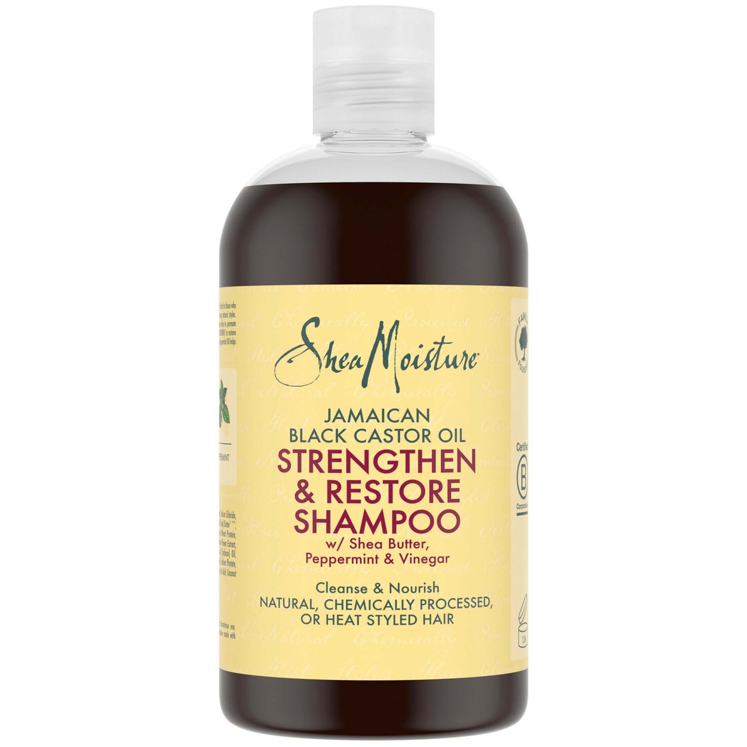 SheaMoisture Jamaican Black Castor Oil Strengthen, Grow & Restore Shampoo 384ml